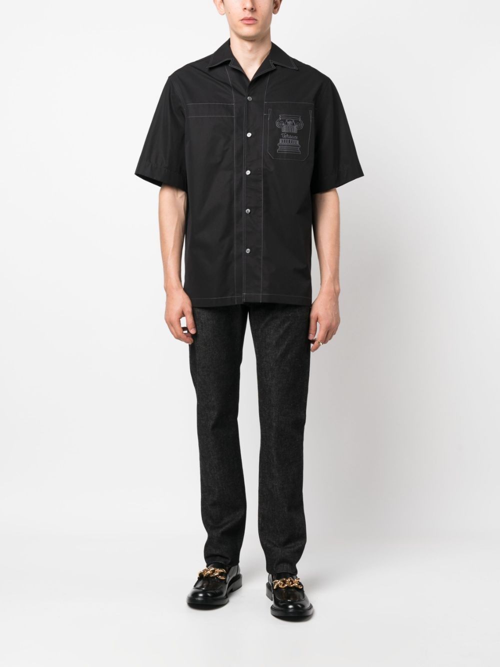 Versace o1y0425 Denim Pant in Black Size US 30 / EU 46 - 5 Thumbnail