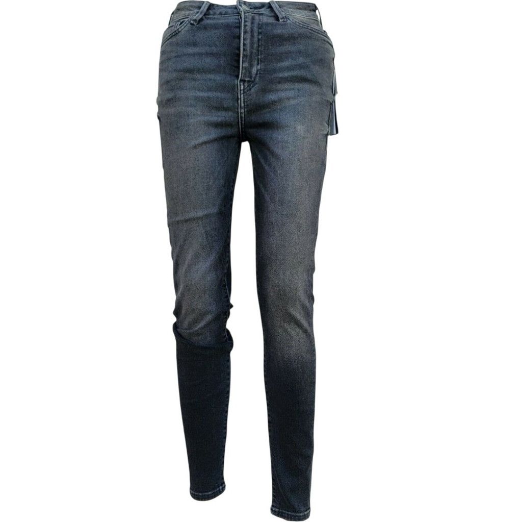 True Religion True Religion CAIA Super Skinny Gray Jeans 26W Inseam 28 Size 26" / US 2 / IT 38 - 3 Thumbnail
