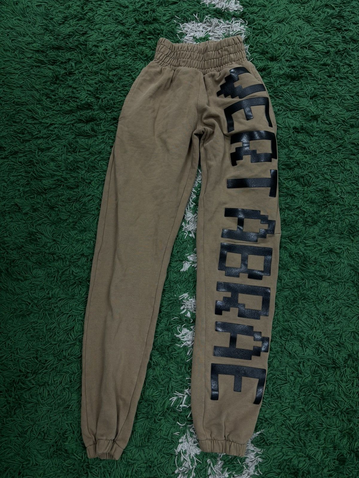 image of Vertabrae Sweatpants Small Brown Black, Men's (Size 30)