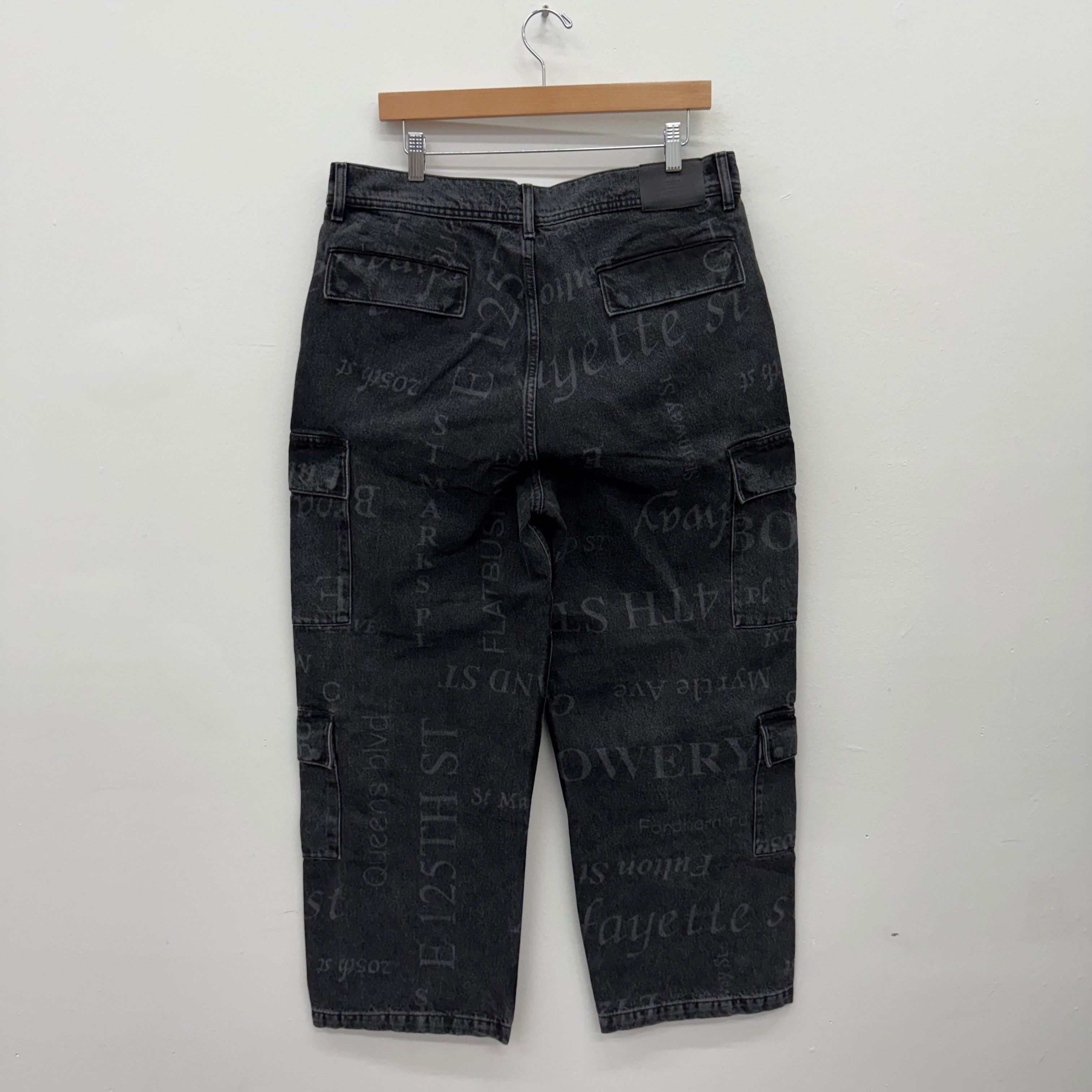 Supreme Supreme Martine Rose Denim Cargo Jeans - Size 34 Size US 34 / EU 50 - 2 Thumbnail