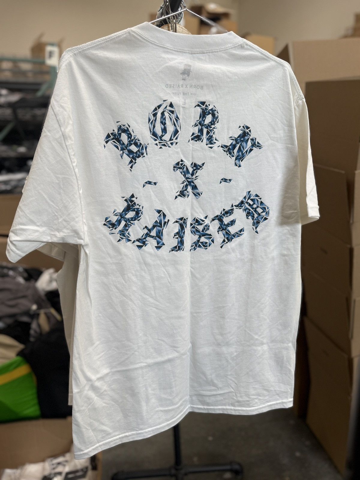 Born X Raised BORN X RAISED ON THE TURF BXR BOARDWALK SHARK TEE -Size L Size US L / EU 52-54 / 3 - 2 Thumbnail