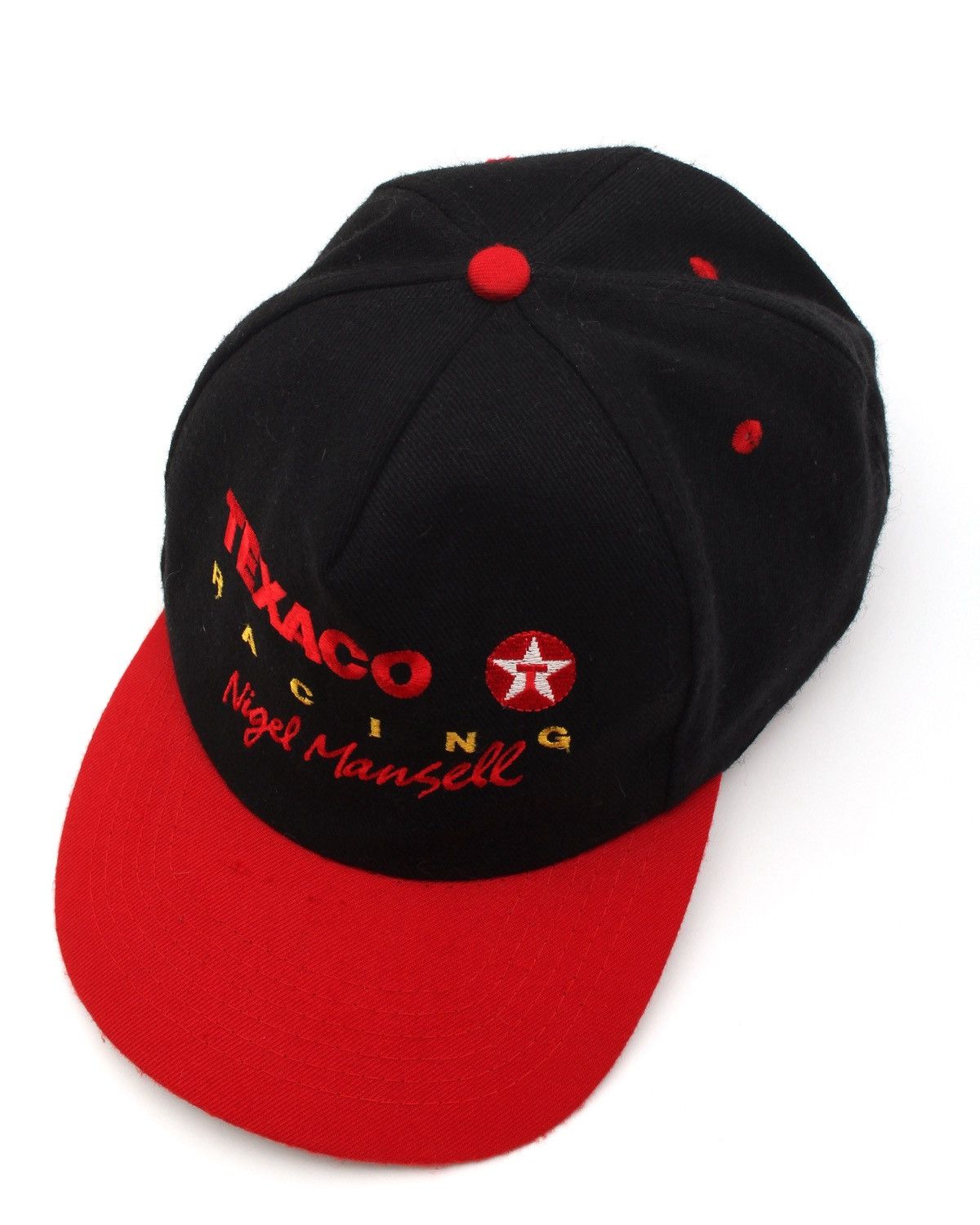 Formula 1 Nigel Mansell Original Baseball Cap Texaco F1 Snapback Size ONE SIZE - 1 Thumbnail