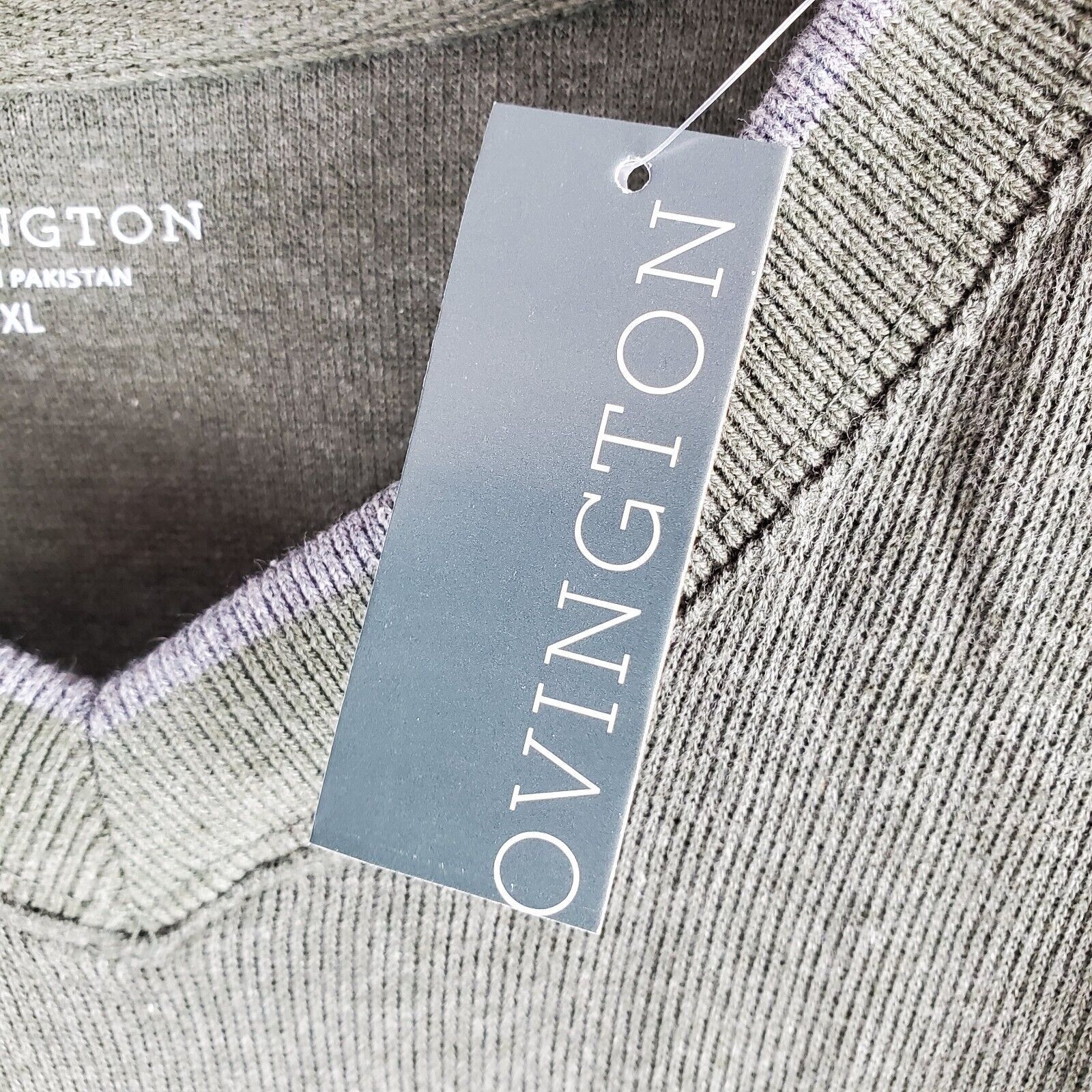 Covington Covington Shirt Mens XL V Neck Hunter Green New Gorpcore Size US XL / EU 56 / 4 - 7 Thumbnail