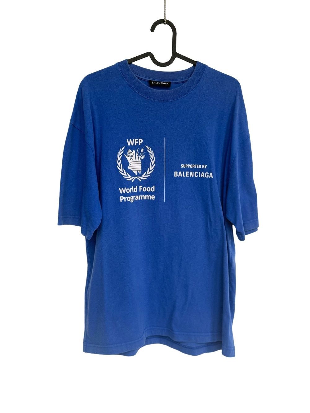 Balenciaga Balenciaga World Food Program WFP neon T-shirt Kanye
