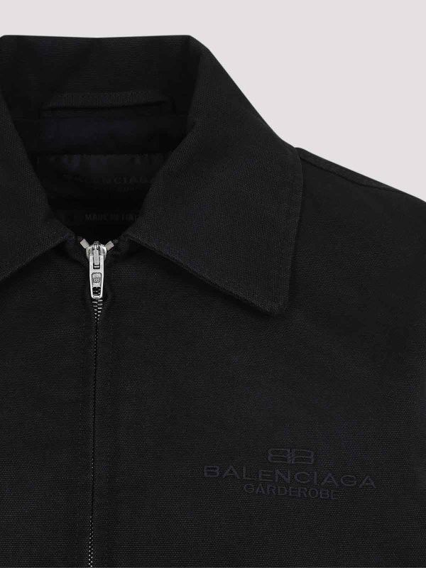 Balenciaga o1tr1nto0426 Shrunk Workwear Parka in Black Size S / US 4 / IT 40 - 3 Thumbnail