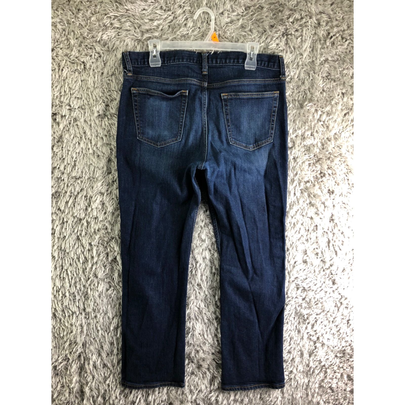 Old Navy Old Navy Jeans Mens 34x30 Straight Leg Denim Medium Wash Blue 5-Pocket Regular Rise Mid Blue Jeans Mens Size US 34 / EU 50 - 6 Thumbnail