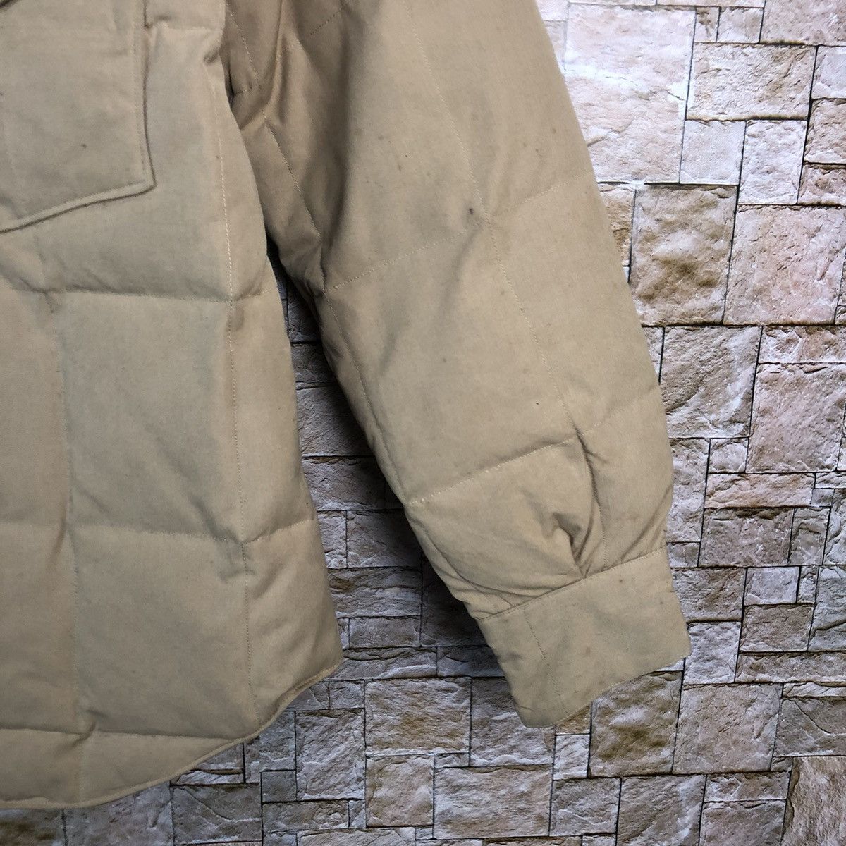 Sugar Cane DL Sugar Cane Quilt Hybrid Western Down Jacket Shirt #A284 Size US M / EU 48-50 / 2 - 8 Thumbnail