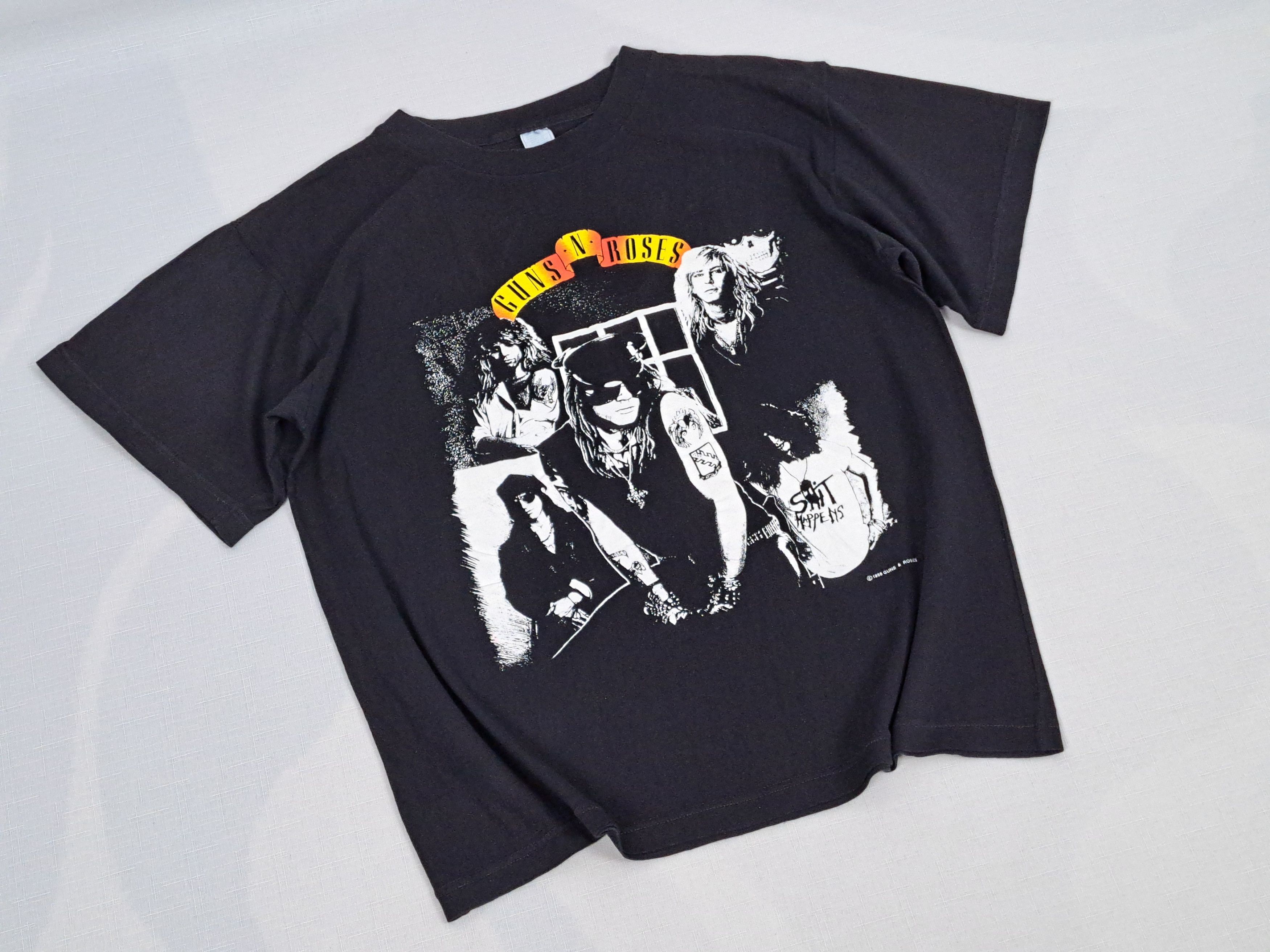 Vintage 1988 Guns N' Roses Appetite For Destruction T-shirt. Size US XL / EU 56 / 4 - 2 Thumbnail