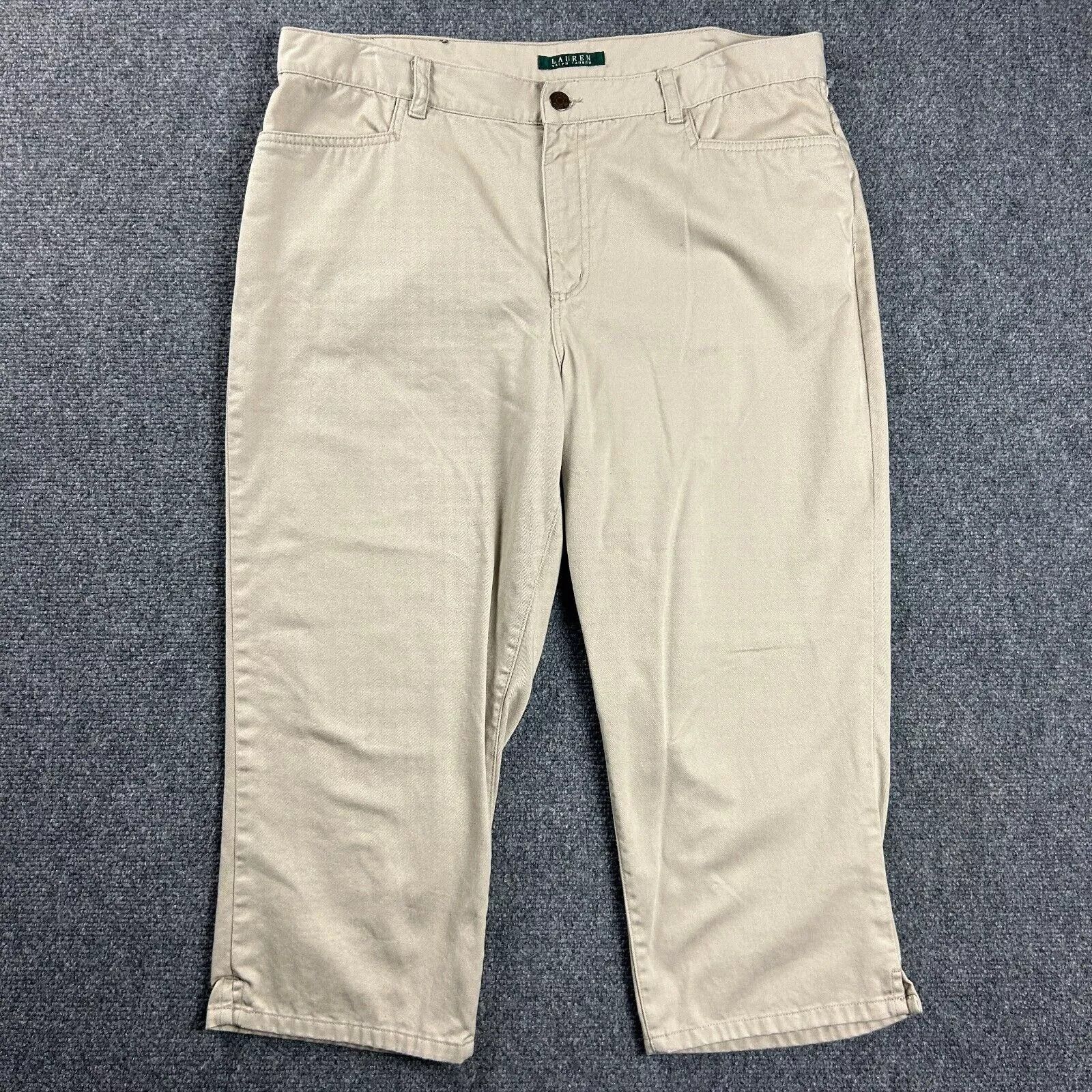 Lauren Ralph Lauren Lauren Ralph Lauren Pants Womens 14 Capri LRL Midcalf Size 36" / US 14 / IT 50 - 1 Thumbnail