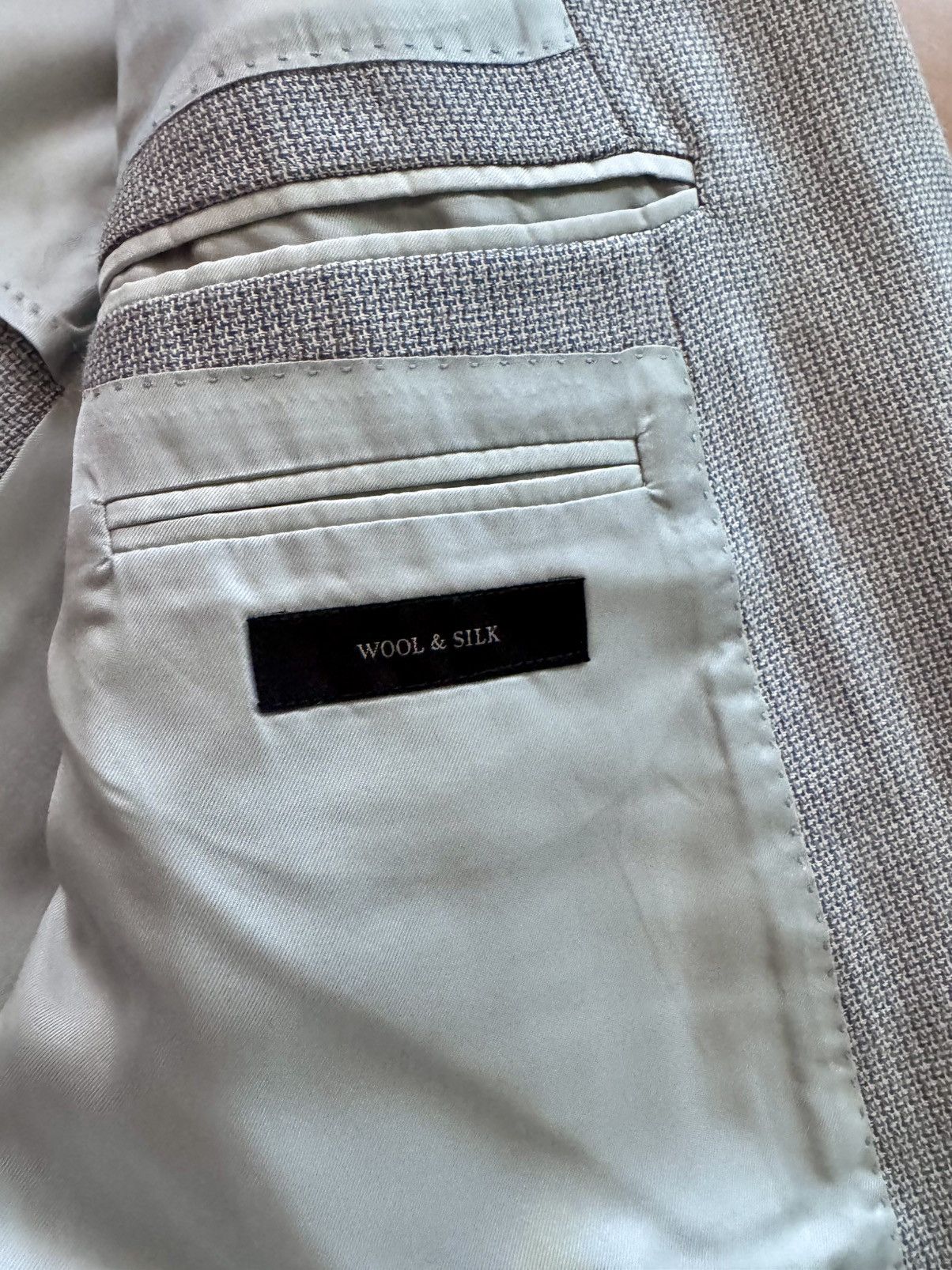 Ermenegildo Zegna Ermenegildo Zegna Classic Blazer Size 50R - 7 Thumbnail