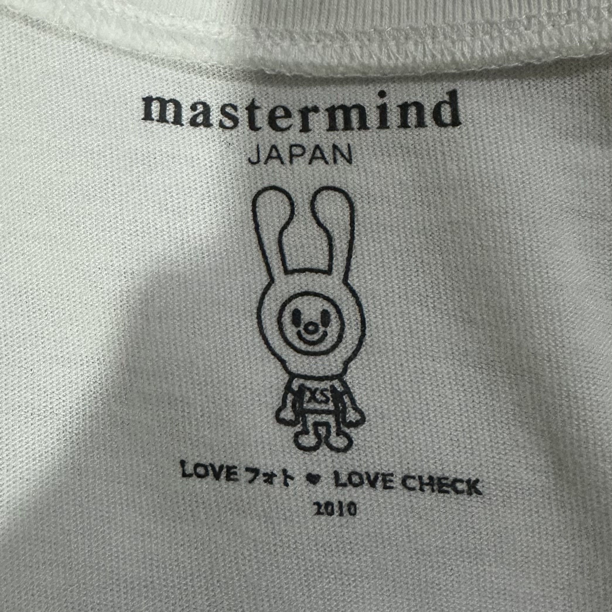 Mastermind Production × Mastermind World Graild🔥Mastermind Japan X Love Check Tshirt Size XS / US 0-2 / IT 36-38 - 6 Thumbnail