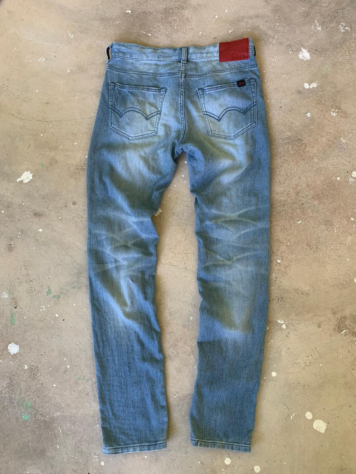 Edwin Edwin Jersey Repaired Knee Distressed Denim Size US 30 / EU 46 - 10 Thumbnail