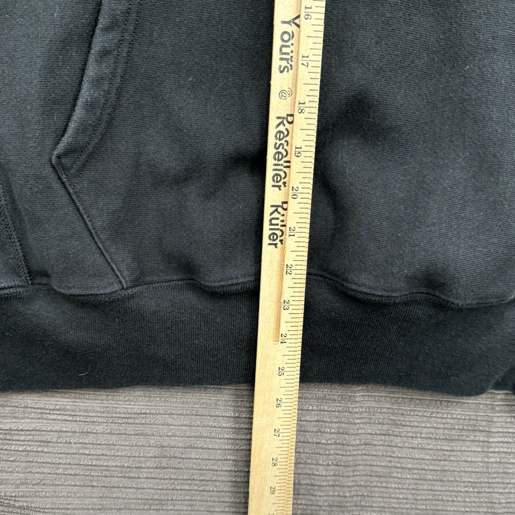 Vintage No Sweat Hoodie Men Medium Black Cotton Long Sleeve Outdoors Hiking Walking Size US M / EU 48-50 / 2 - 5 Thumbnail