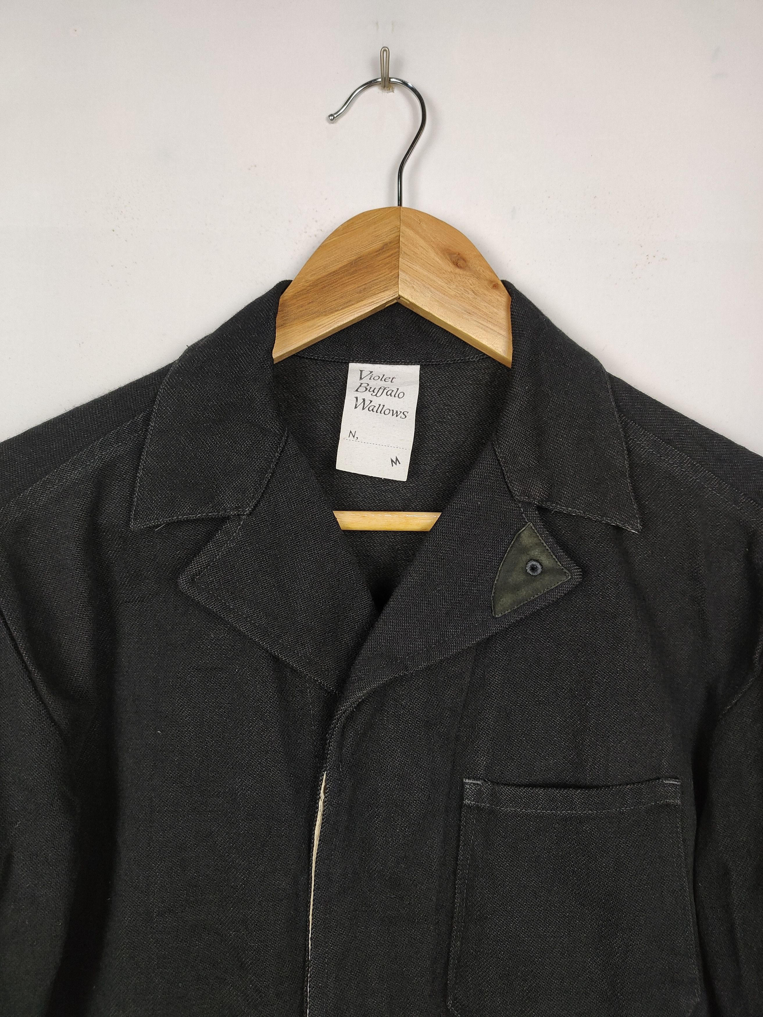 Designer × Japanese Brand Violet Buffalo Wallows Chore Jacket Size US M / EU 48-50 / 2 - 2 Thumbnail
