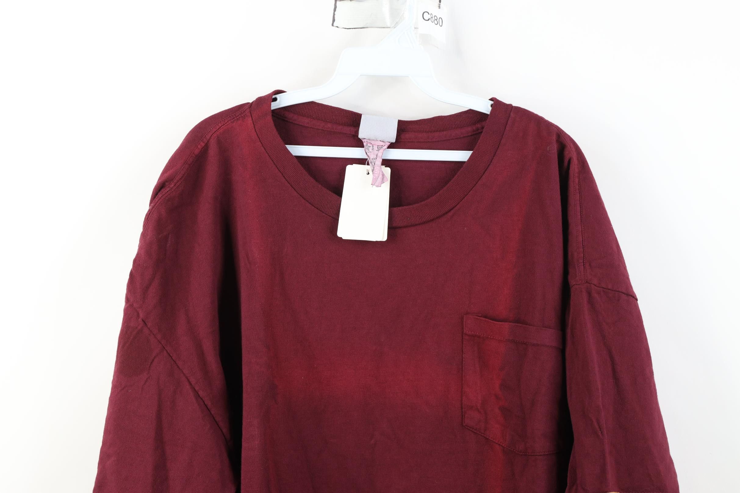 Carhartt Deadstock Vintage 90s Carhartt Sun Faded Pocket T-Shirt USA Size US XXL / EU 58 / 5 - 2 Thumbnail