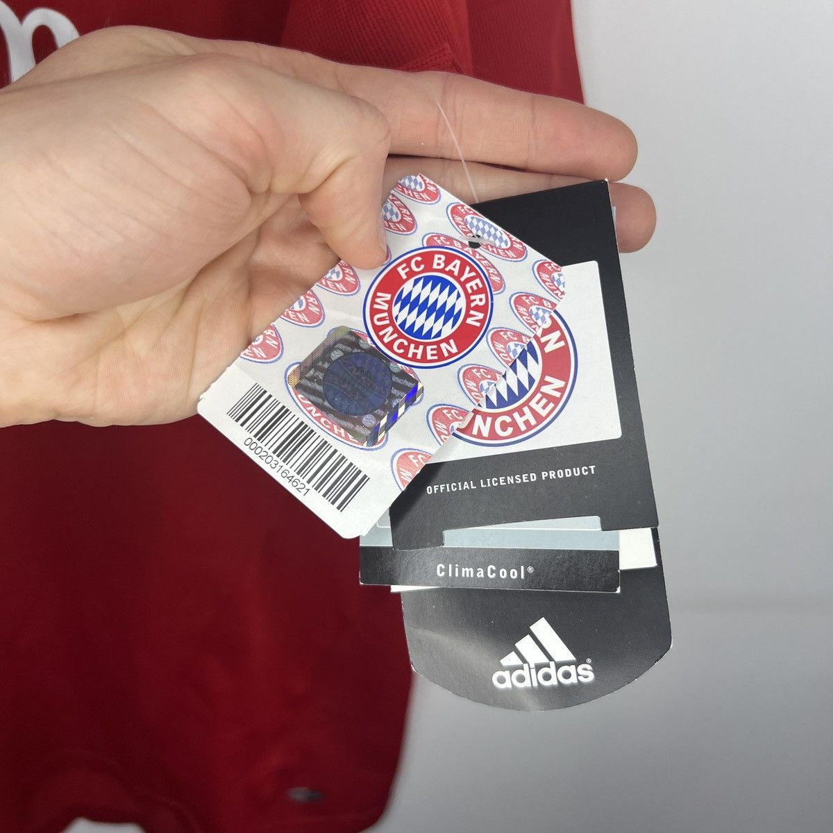 Adidas Bayern Munich Shirt Jersey football kit #23 Hargreaves Size US XL / EU 56 / 4 - 8 Thumbnail