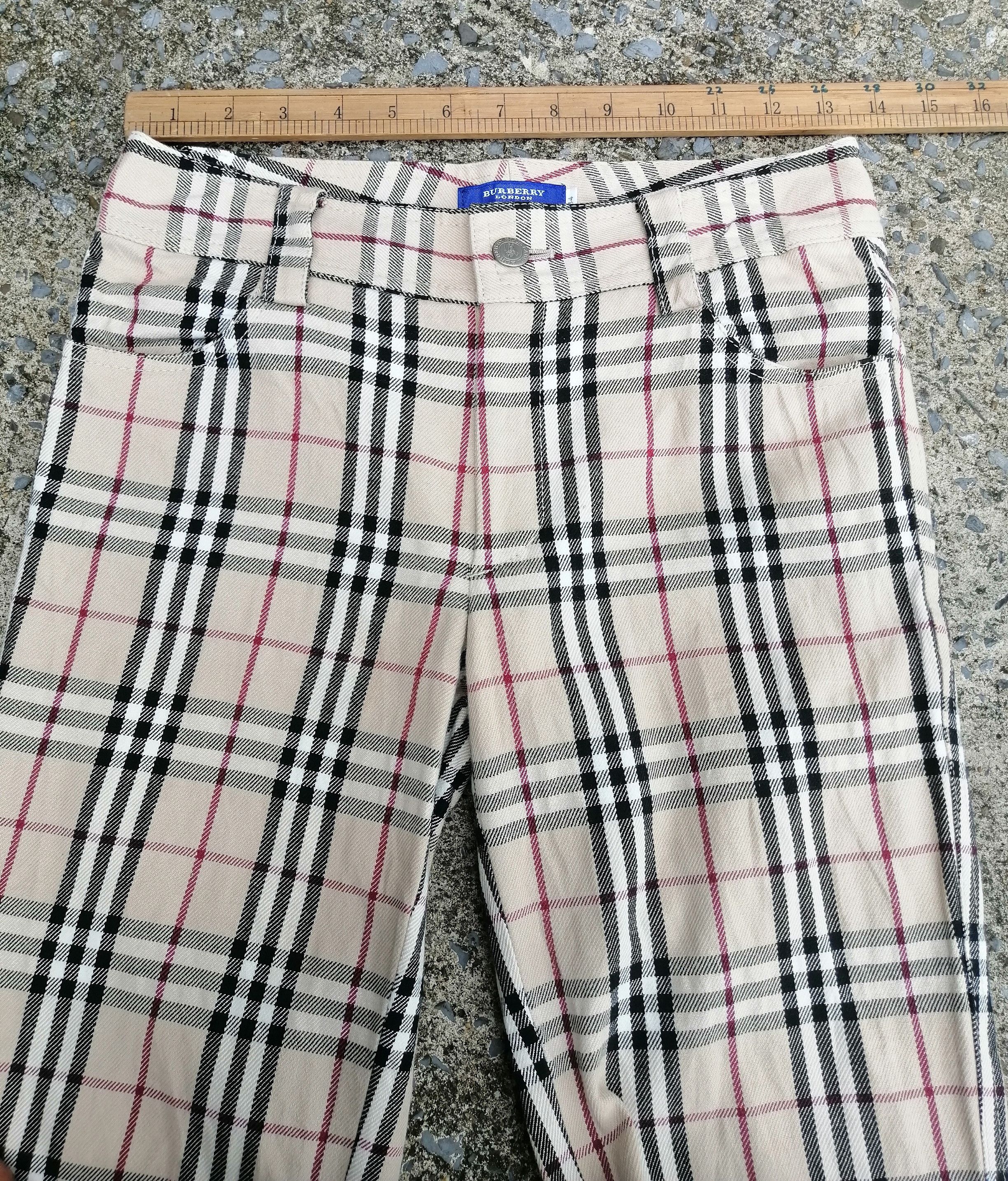 Burberry Burberry Nova Check Pant Size 26" / US 2 / IT 38 - 2 Thumbnail