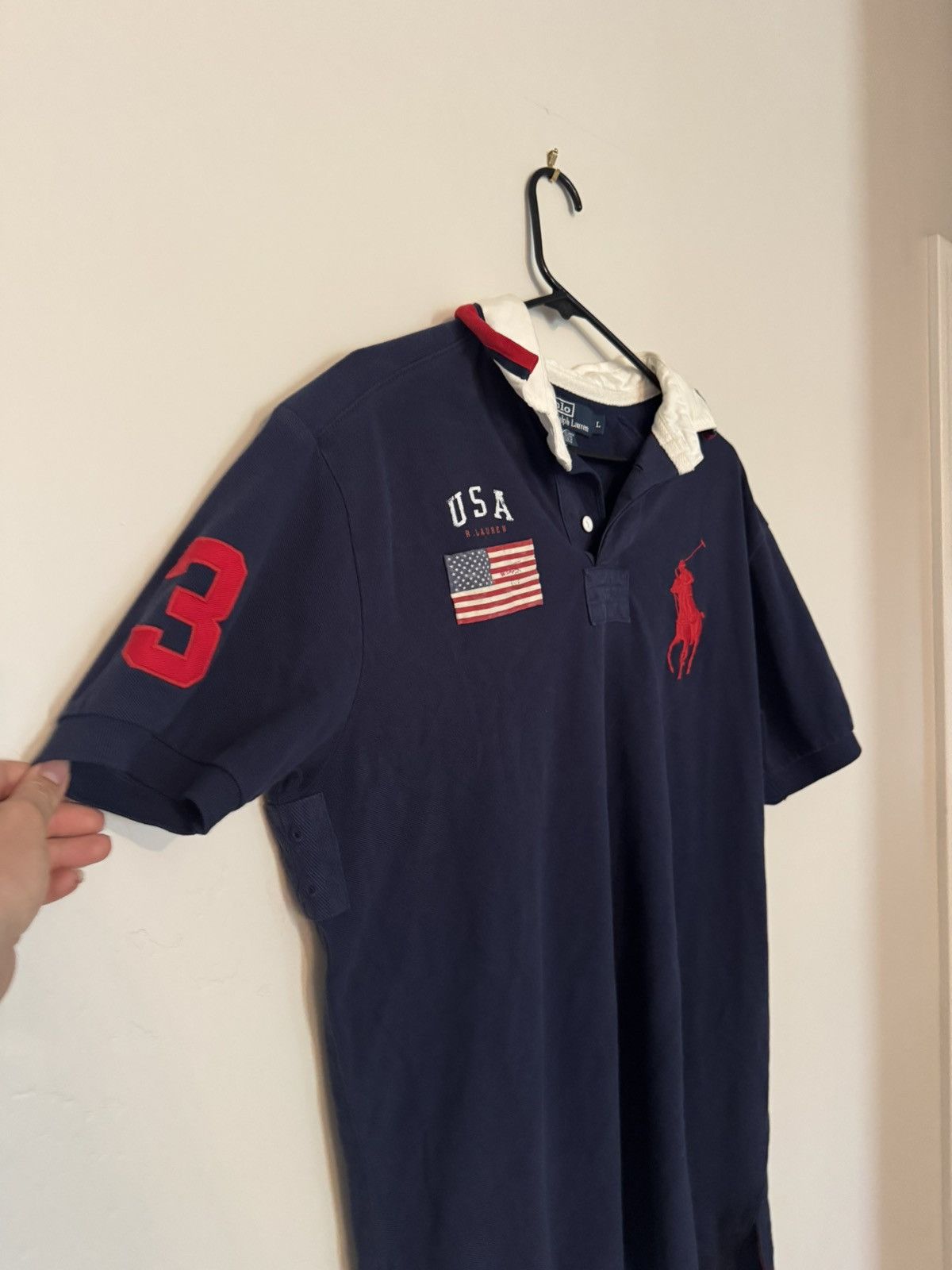 Polo Ralph Lauren Vintage Rugby U.S.A Polo Size US L / EU 52-54 / 3 - 2 Thumbnail