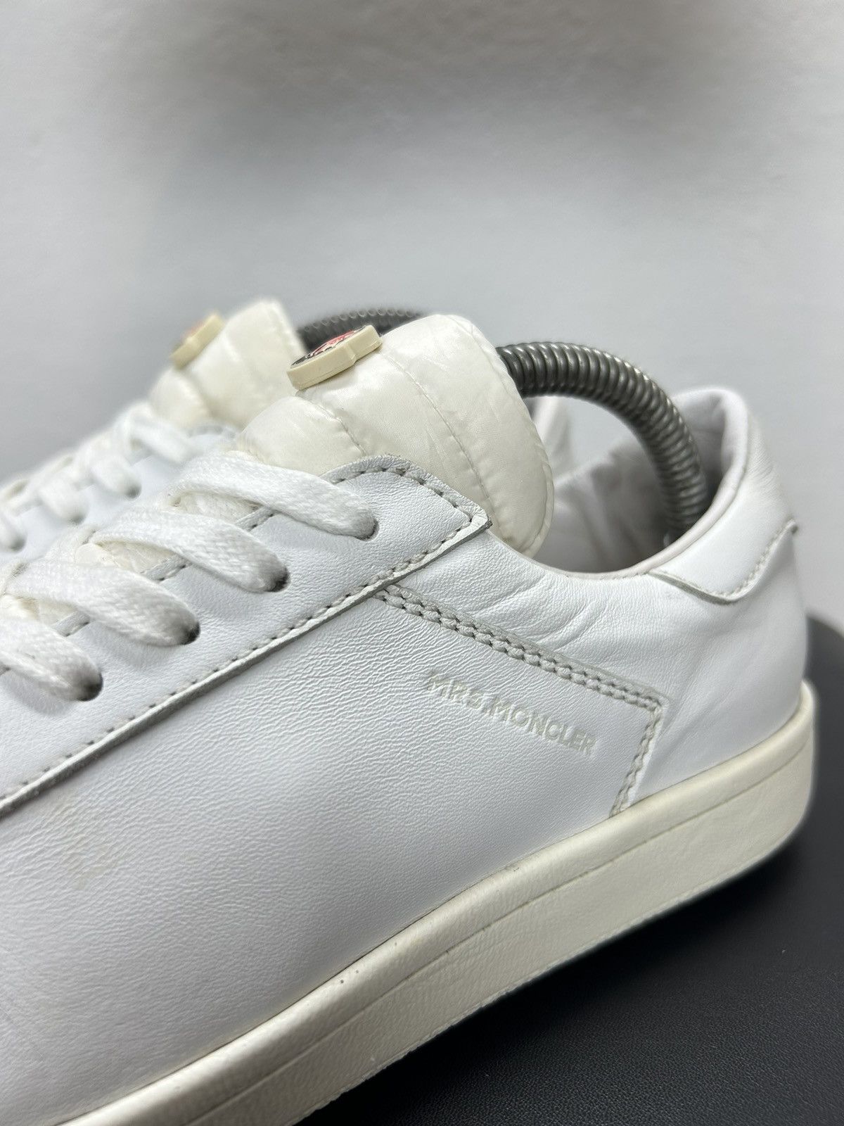 Moncler Moncler Angeline Leather Sneakers - Size 36 EUR Size US 6 / IT 36 - 4 Thumbnail