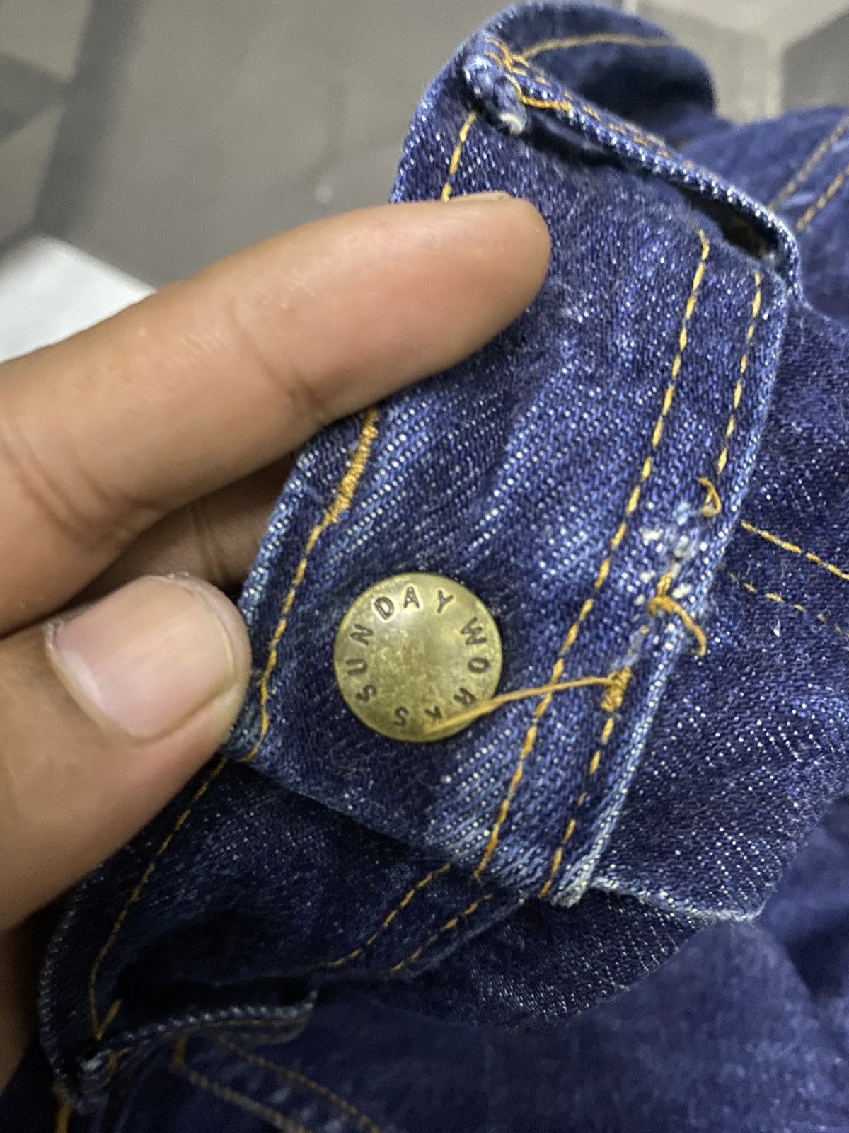 Sunday Works Sunday Works carpenters vintage USA 🇺🇸 Selvedge Size US 34 / EU 50 - 7 Thumbnail