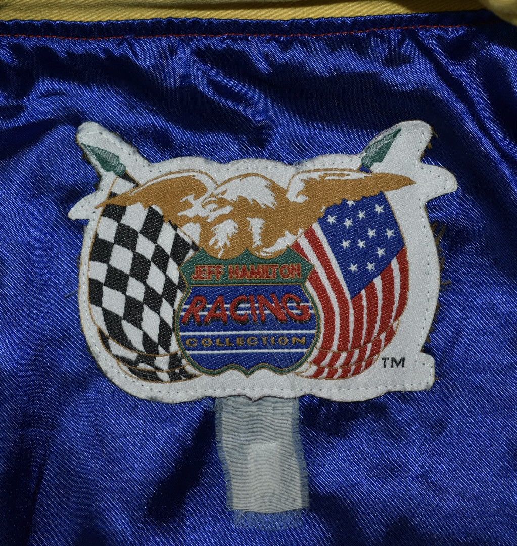 NASCAR × Vintage Vintage 90s Jeff Hamilton Dupont Nascar Jacket Size US XL / EU 56 / 4 - 10 Thumbnail