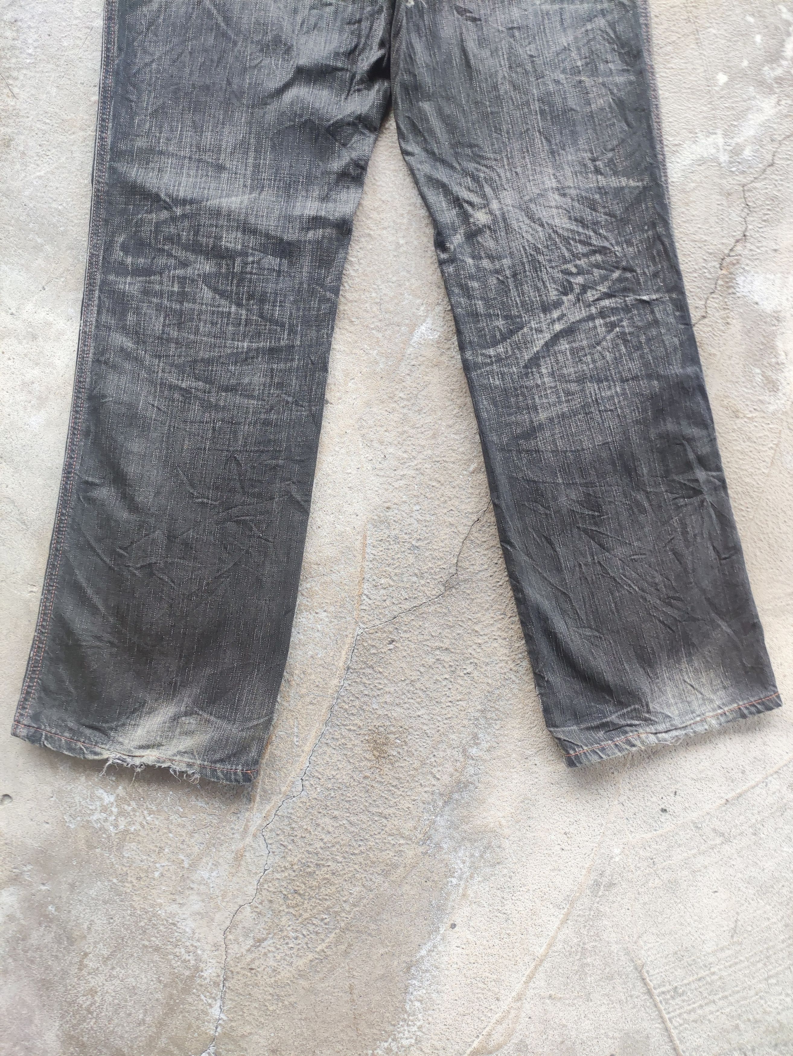 Edwin Vintage Edwin 503 Distress Faded Denim Pants Size US 33 - 12 Thumbnail