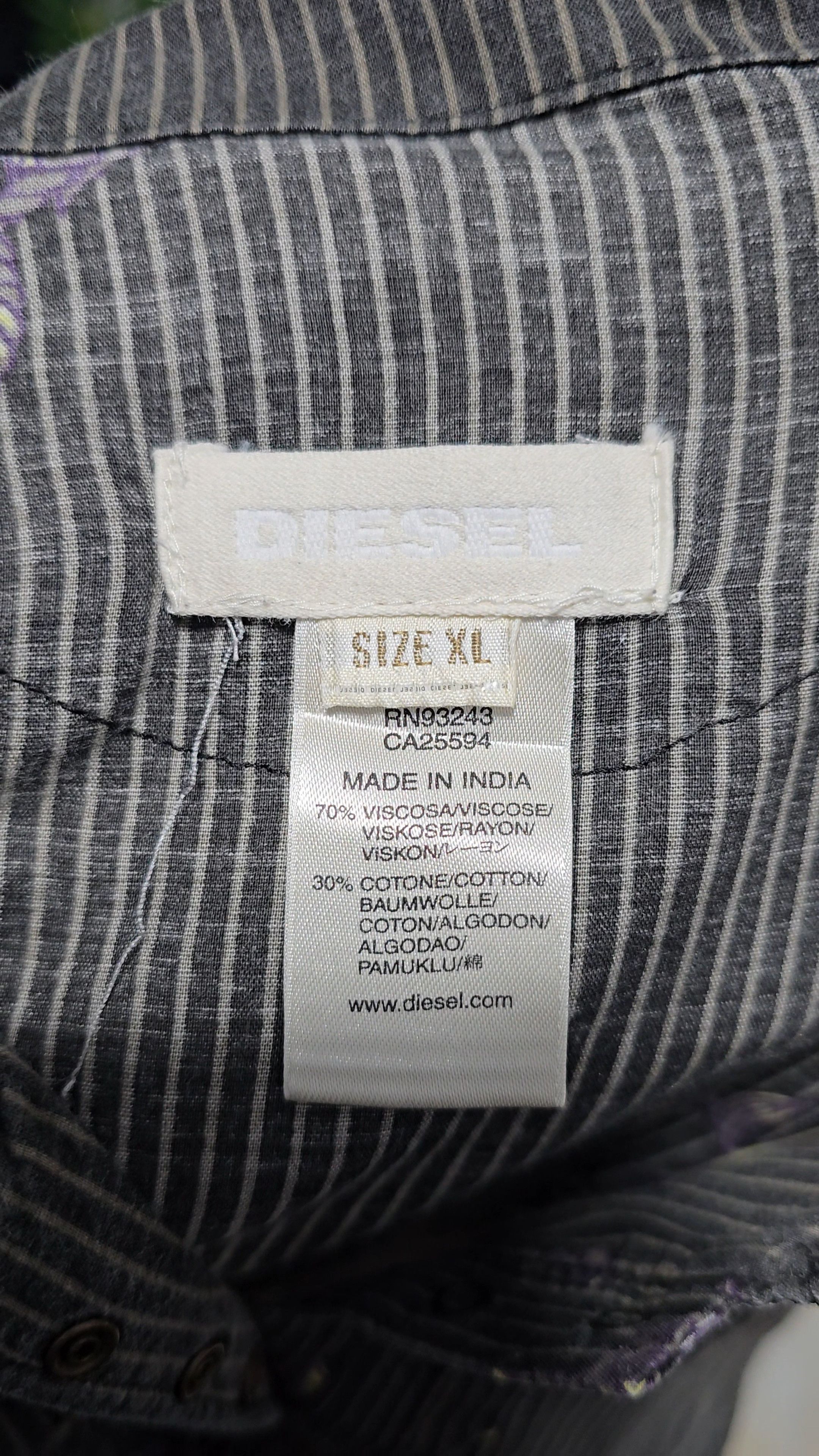 Diesel DIESEL vintage Shirt women xl , in EXCELLENT CONDITION Size XL / US 12-14 / IT 48-50 - 3 Thumbnail