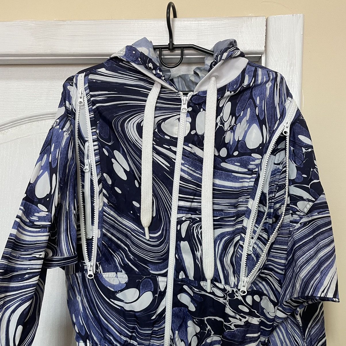 Stella McCartney Abstrakt adidas jacket zipper bomber y3 metallic spice cyber Size XS / US 0-2 / IT 36-38 - 2 Thumbnail