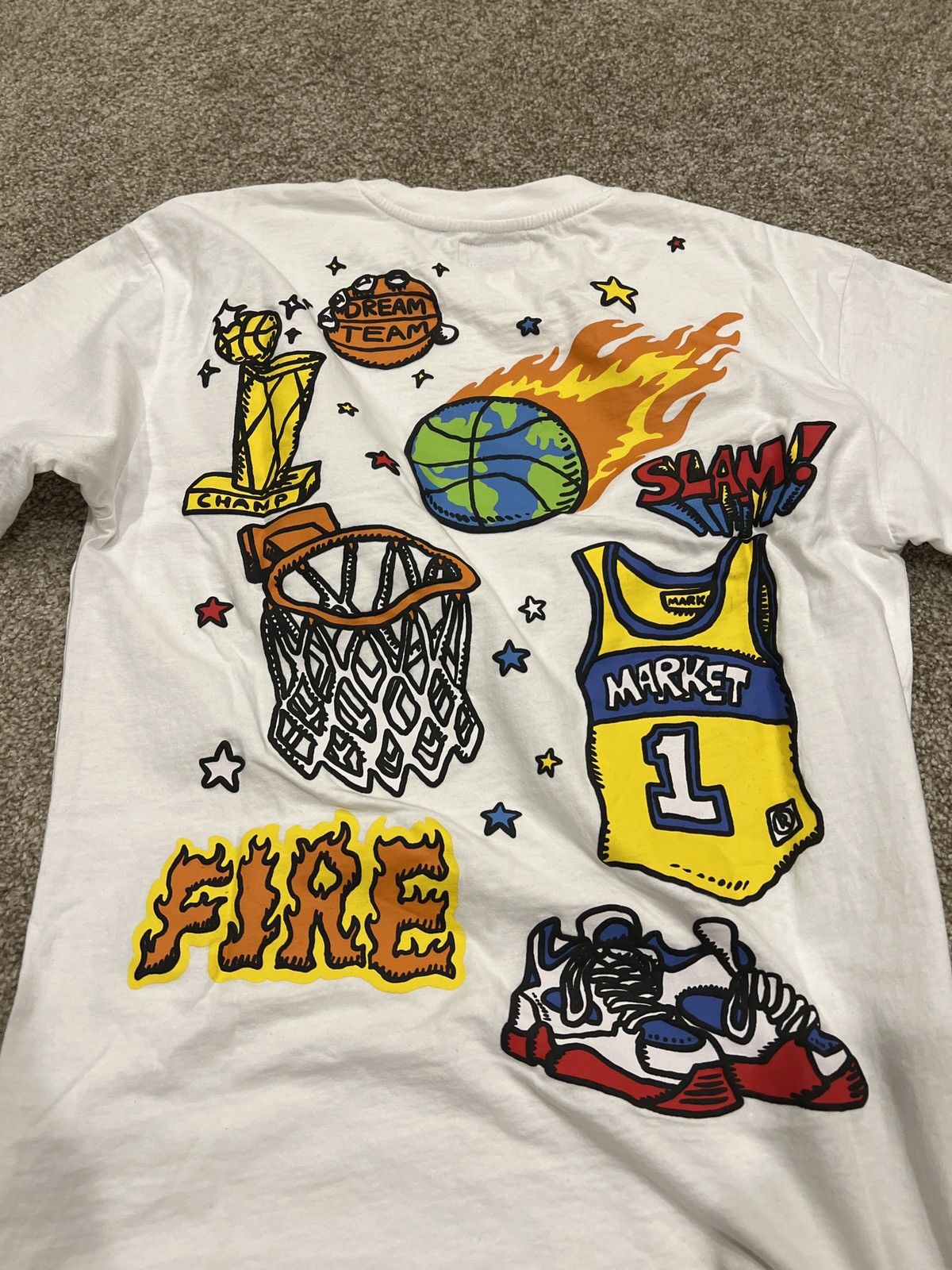 Market Chinatown Market Tee Size US M / EU 48-50 / 2 - 2 Thumbnail