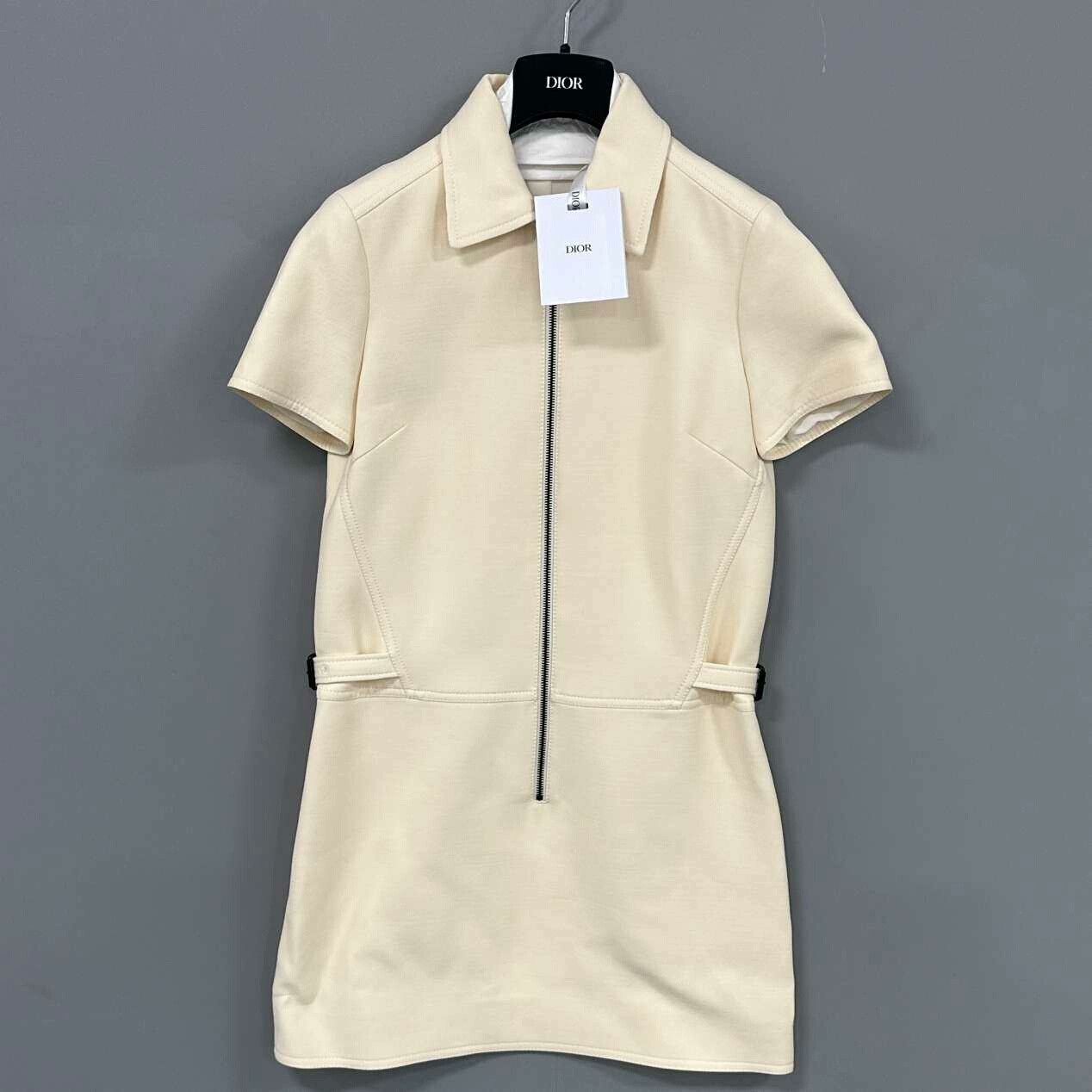 Dior Dior Beige Dress S Women Size S / US 4 / IT 40 - 1 Thumbnail
