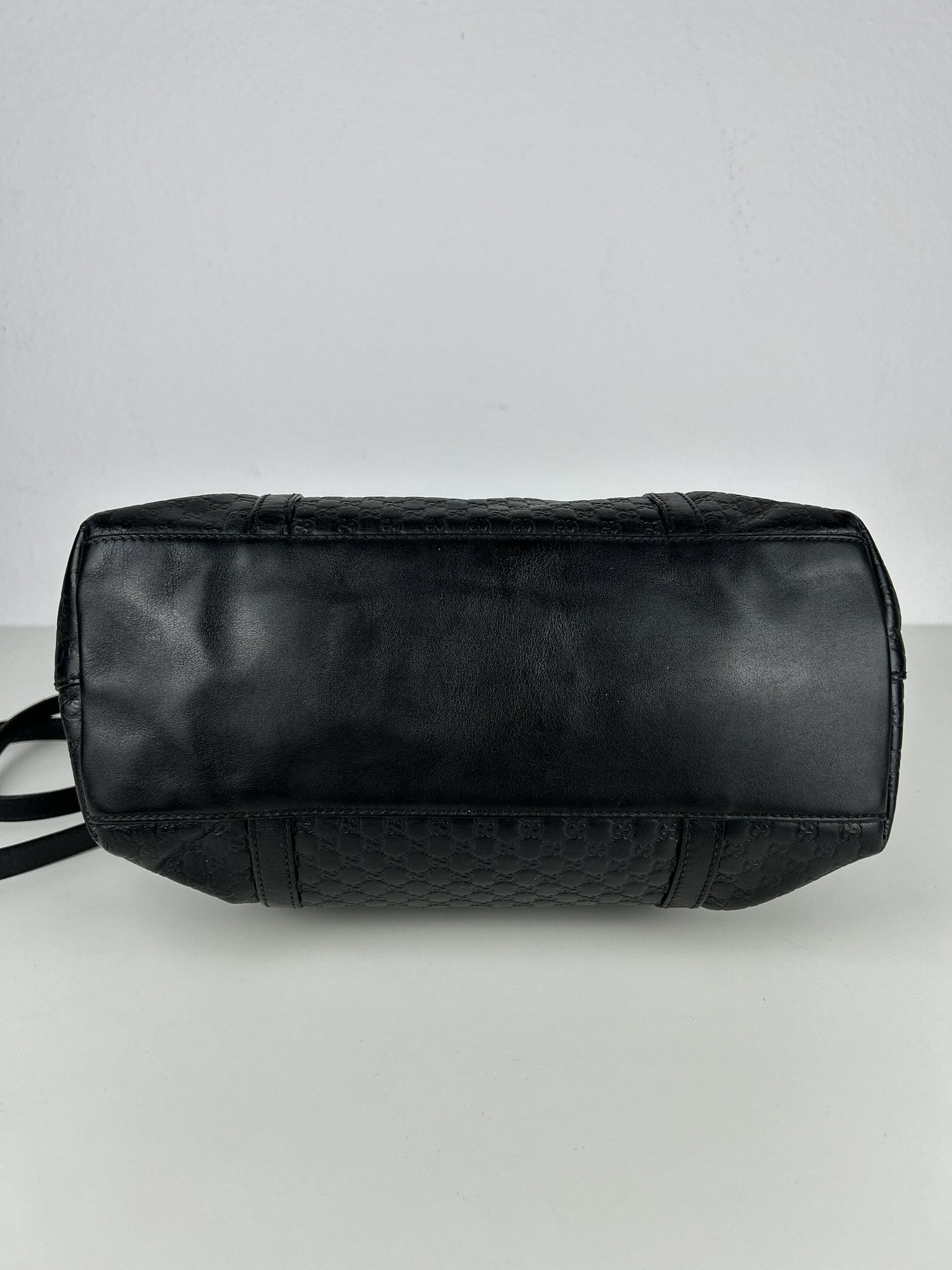Gucci Gucci microguccissima black leather top zip handbag Size ONE SIZE - 5 Thumbnail