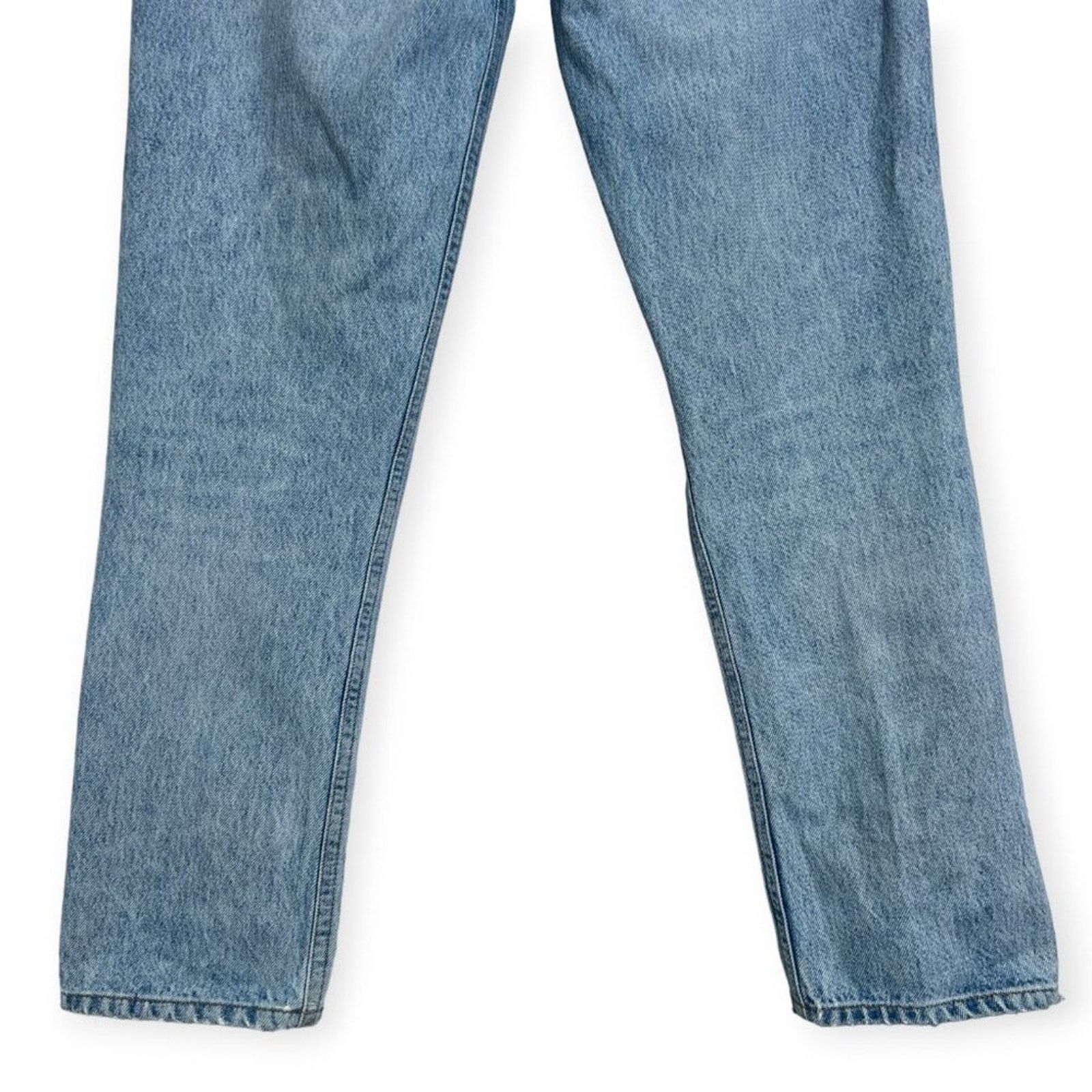 Agolde AGOLDE Riley High Rise Straight Crop Jeans WOMENS 25 USA Size 25" / US 0 / IT 36 - 8 Thumbnail