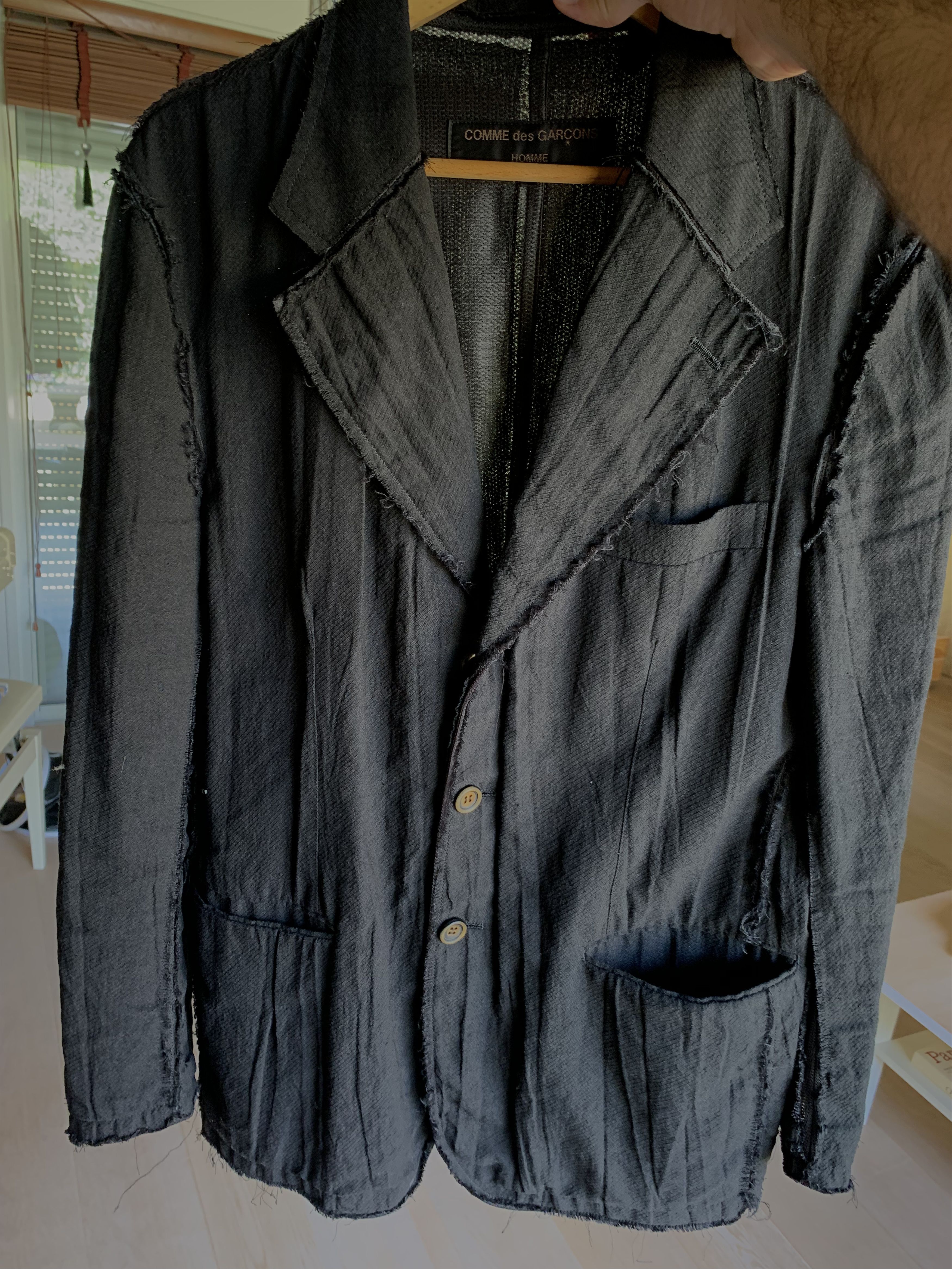 Comme des Garcons Homme AW02 Deconstructed Blazer Archive Size US M / EU 48-50 / 2 - 7 Thumbnail