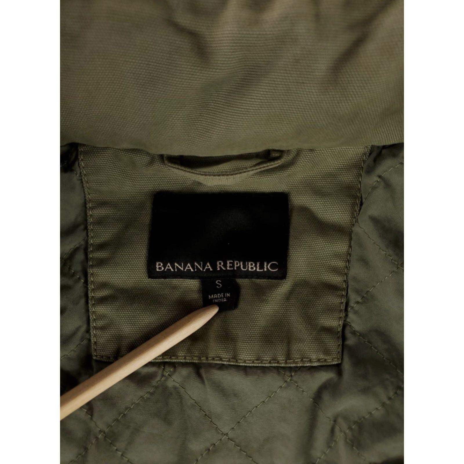 Banana Republic Banana Republic Military Style Hooded Field Jacket Green Mens S Size US S / EU 44-46 / 1 - 2 Thumbnail