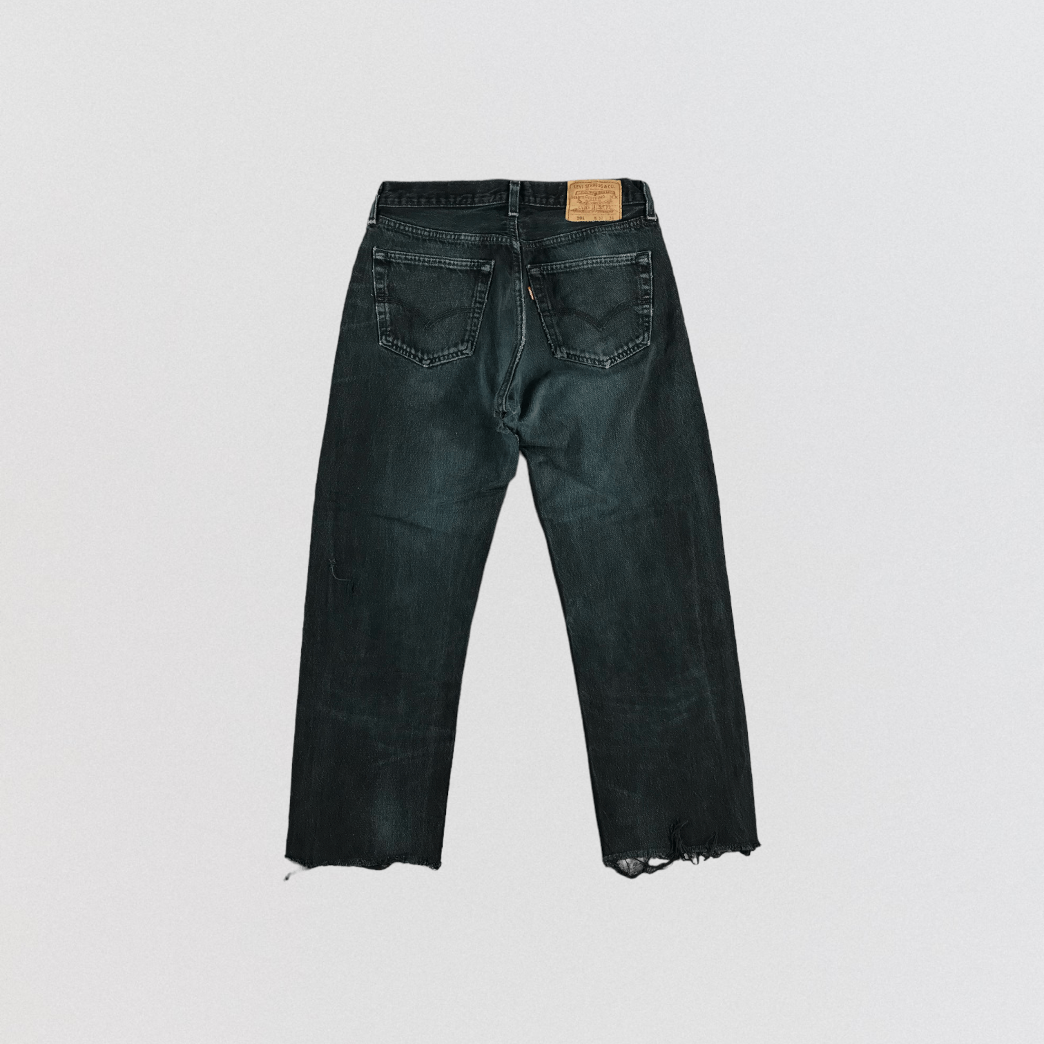 Levi's Faded Black Levis 501 Jeans-JM2507 Size US 30 / EU 46 - 2 Thumbnail