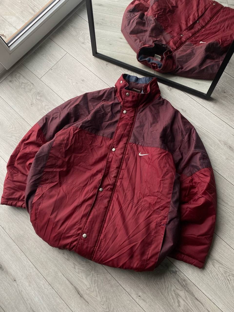 Nike Vintage 90's Nike Down Winter Shoosh Puffer Jacket M Size US M / EU 48-50 / 2 - 1 Thumbnail