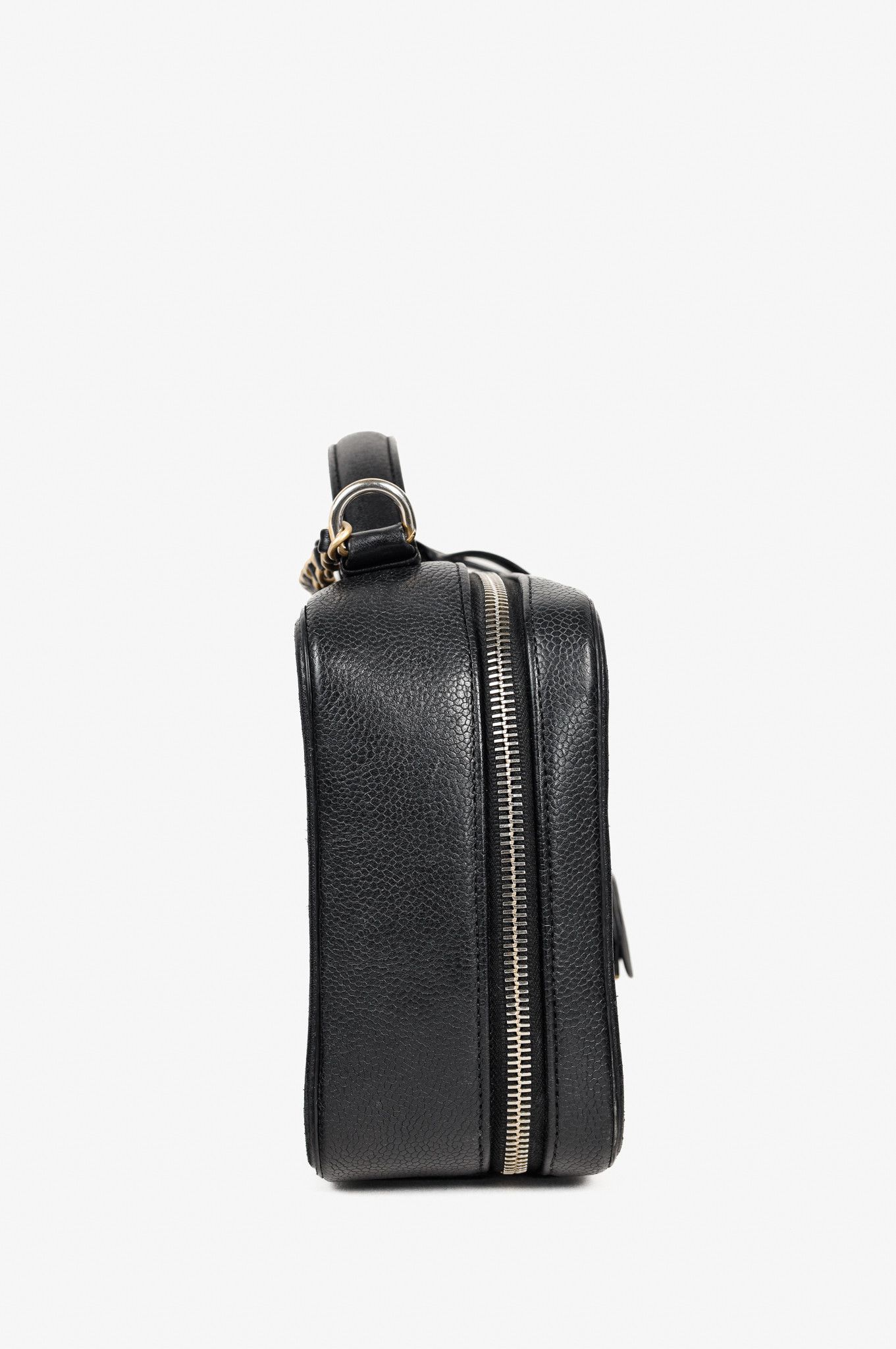 Chanel Chanel Filigree Medium Black Caviar Quilted CC Vanity Case Size ONE SIZE - 3 Thumbnail