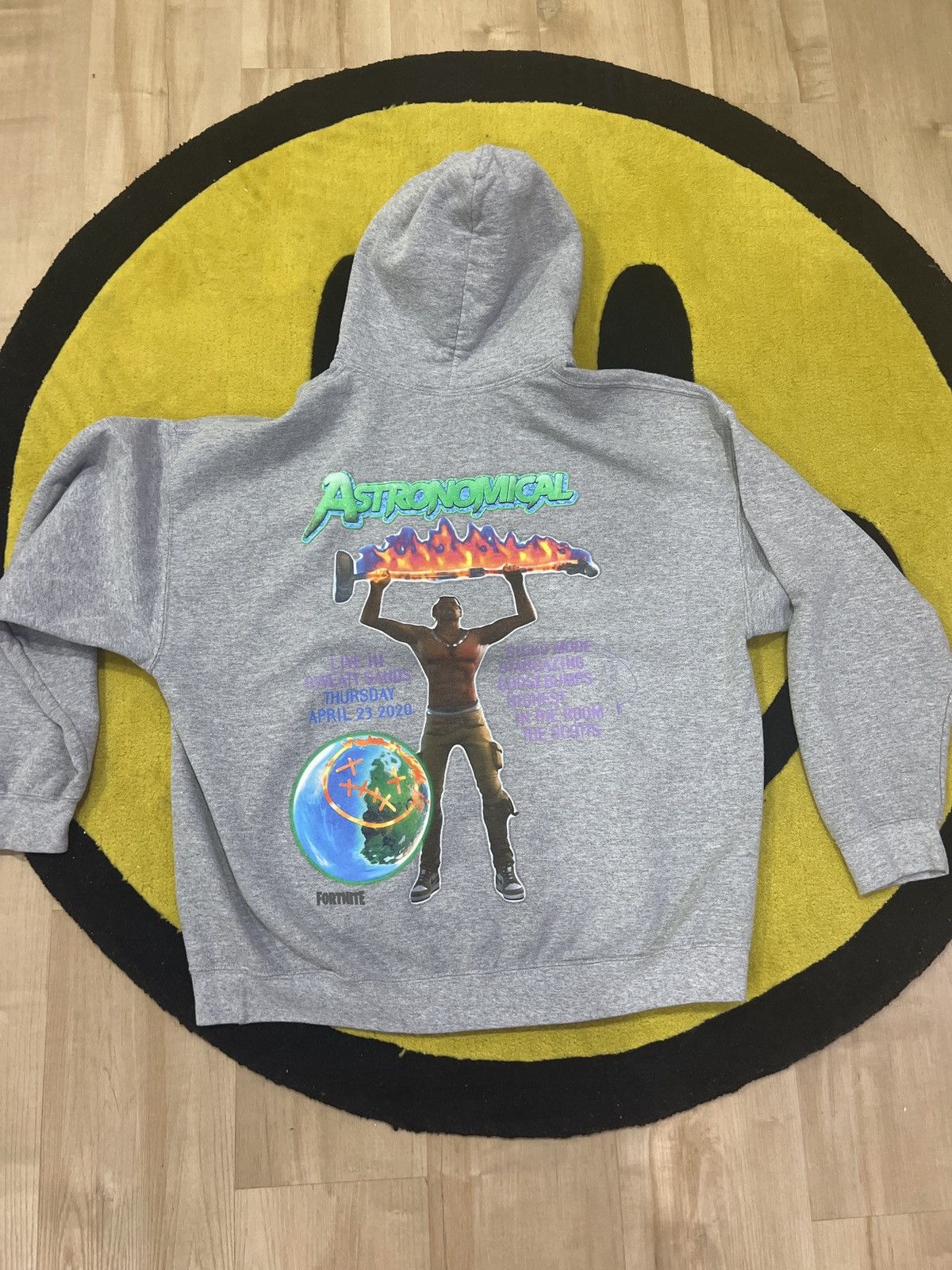 Travis Scott Cactus Jack Fortnite Astronomical Hoodie Grailed