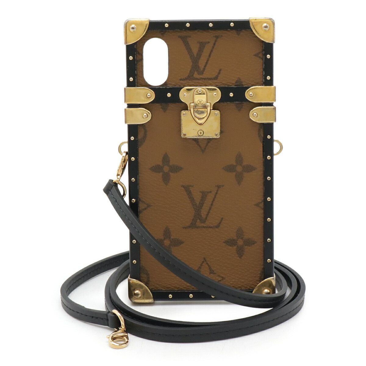 Louis Vuitton Louis Vuitton Louis Vuitton Eye Trunk Monogram Phone Case Canvas Phonecase M62619 DUTY FREE for USA Size ONE SIZE - 1 Thumbnail
