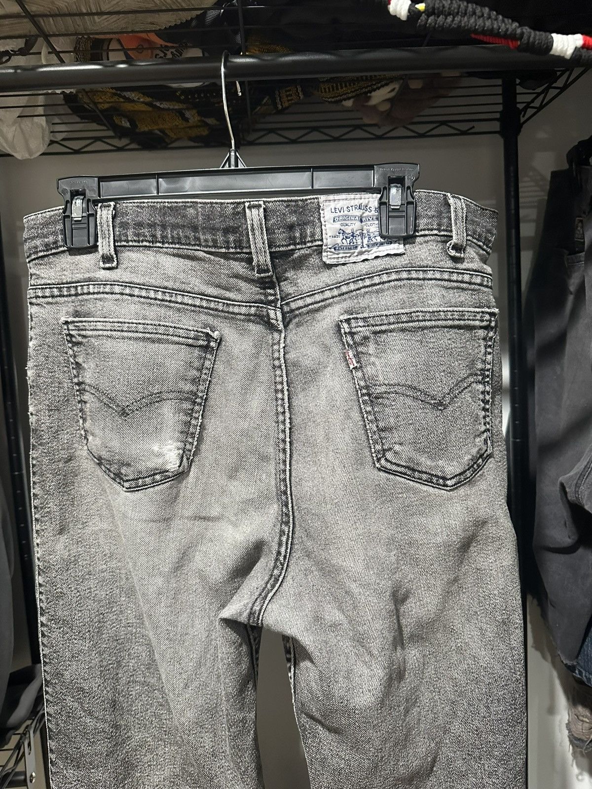 Levi's levi grey baggy denim Size 30" / US 8 / IT 44 - 6 Thumbnail