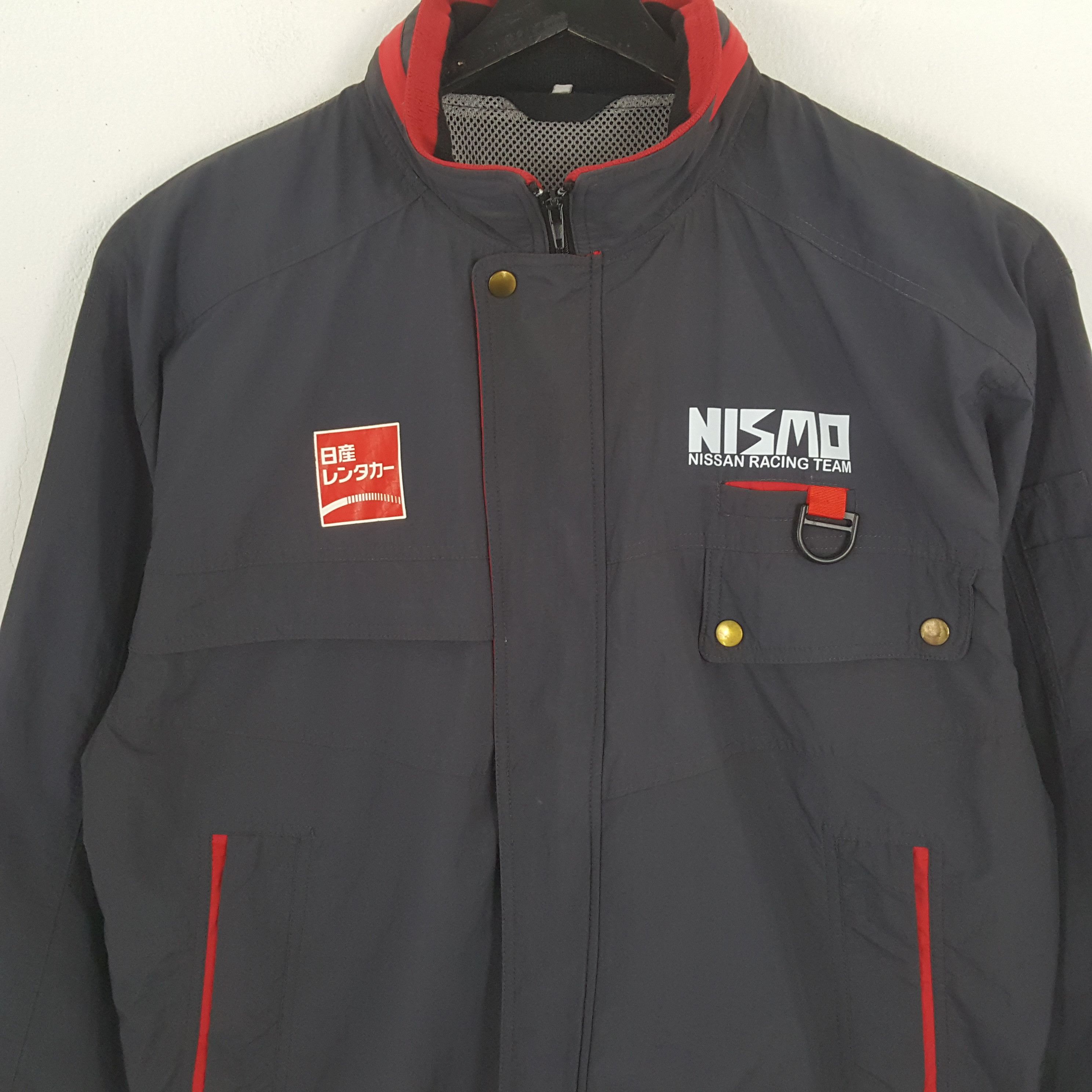 Japanese Brand × Vintage NISMO NISSAN RACING TEAM Workwear Custom Art Jacket Size US XL / EU 56 / 4 - 4 Thumbnail