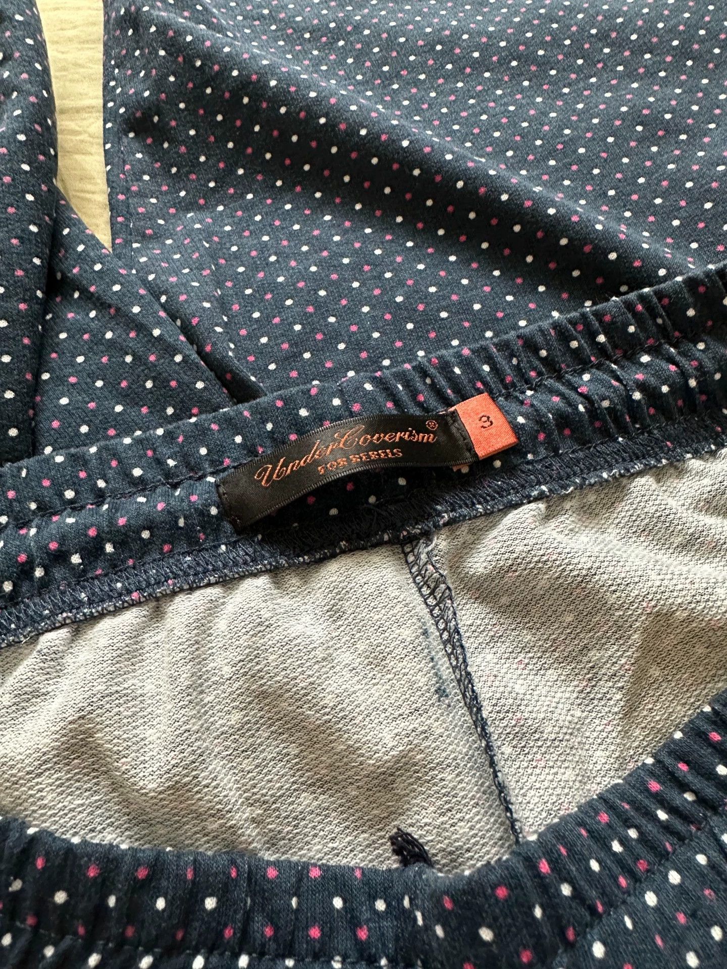 Undercover Undercover x Thruxtan Polka Dot Men's Navy Short L Size US 34 / EU 50 - 5 Thumbnail