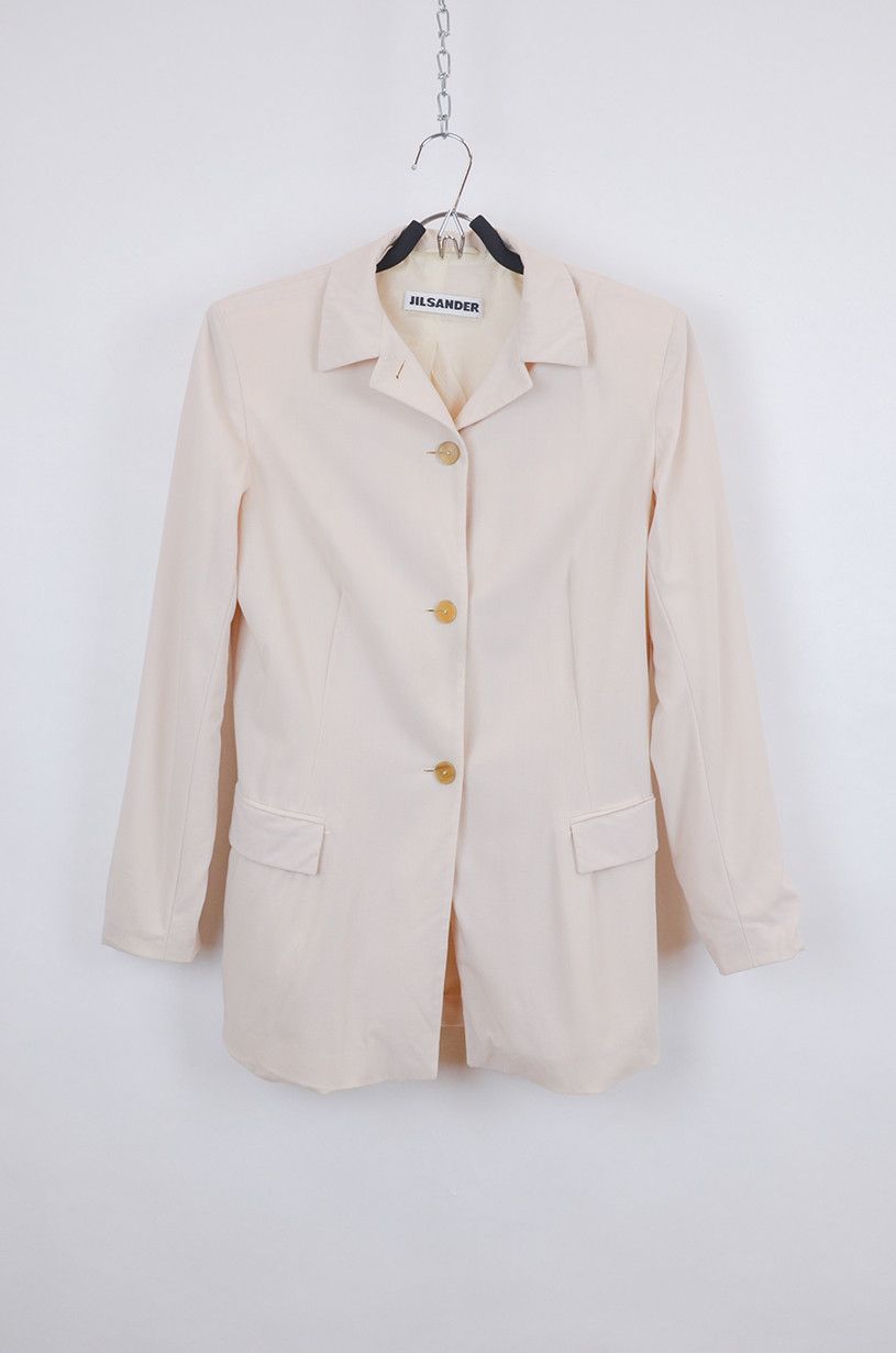 Jil Sander Jil Sander – Pink Powder Blazer & Trousers Suit - Size 38 Size XS / US 0-2 / IT 36-38 - 5 Thumbnail