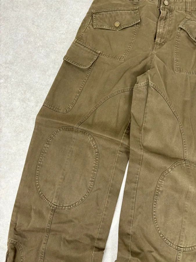 Dolce & Gabbana SS2003 Dolce & Gabbana Khaki Military Cargo Pants Size 28" / US 6 / IT 42 - 8 Thumbnail