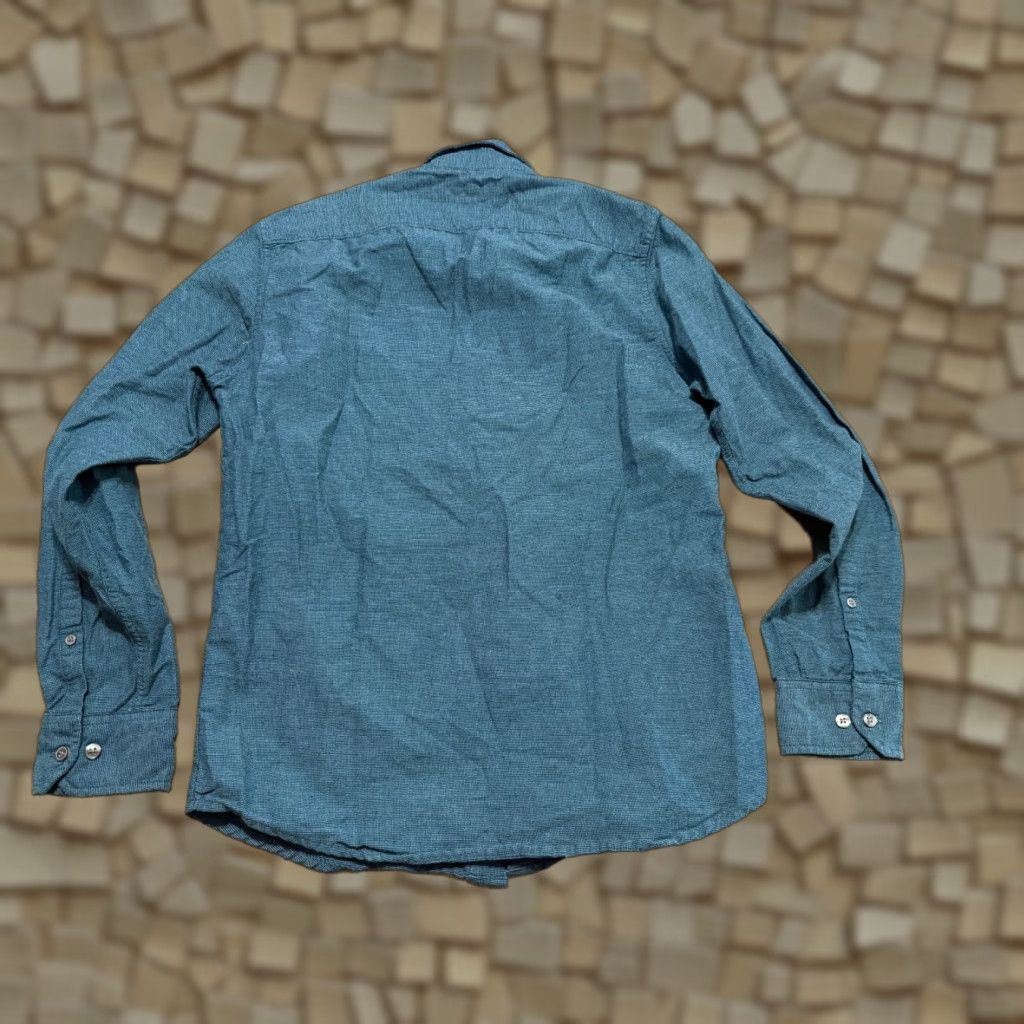 Apt. 9 APT. 9 Shirt Men's Size Small Green Blue Long Sleeve Button Up Soft Touch Size US S / EU 44-46 / 1 - 1 Thumbnail