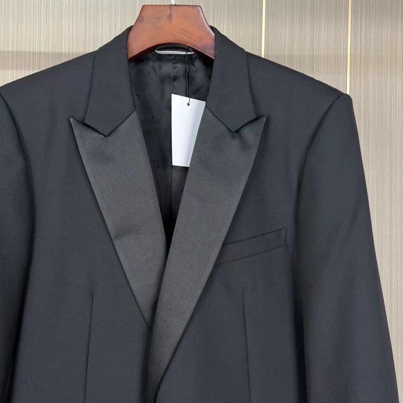 Dior Dior Wool Blazer with Shoulder Pads-2506 Size US L / EU 52-54 / 3 - 3 Thumbnail