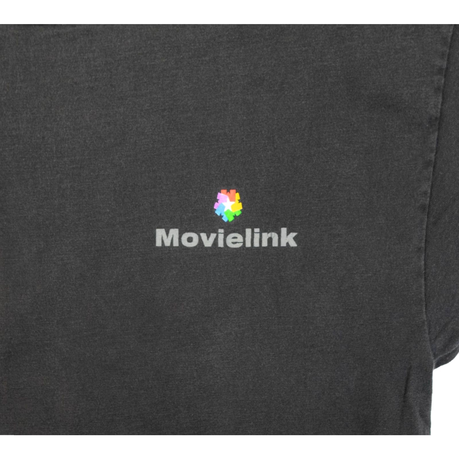 Champion VINTAGE Champion MovieLink Promo T-Shirt L Men Black 90s Logo Crew Neck Short Sleeve Vintage Yes Boys Girls Mens Womens Size US L / EU 52-54 / 3 - 4 Thumbnail