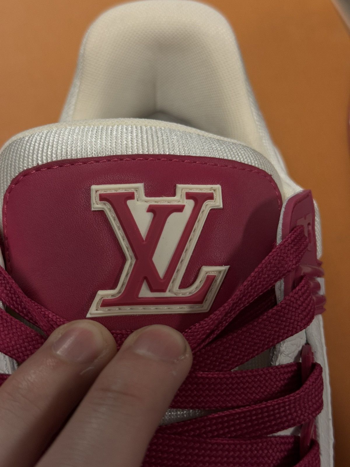 Louis Vuitton Louis Vuitton Low Top Pink Trainers Size 9LV/10US (NEW) Size US 10 / EU 43 - 10 Thumbnail