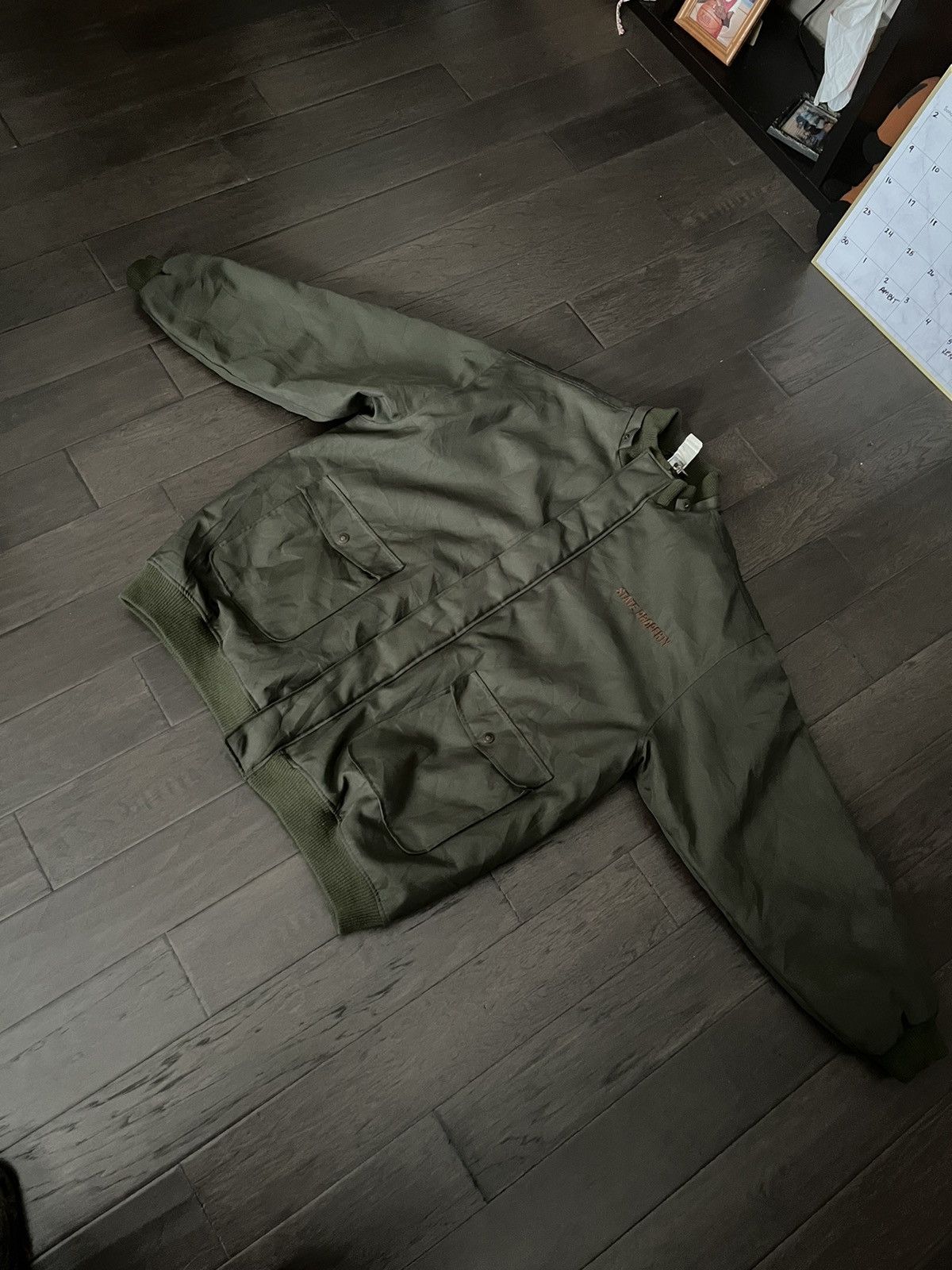 VINTAGE State Property Jacket Adult 3xl Gray/green Hip Hop