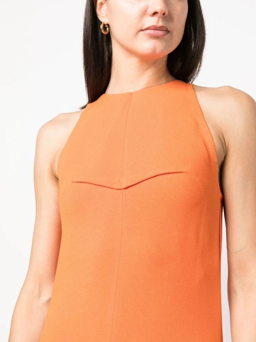 Lanvin o1y0326 Maxi Dress in Orange Size M / US 6-8 / IT 42-44 - 2 Thumbnail